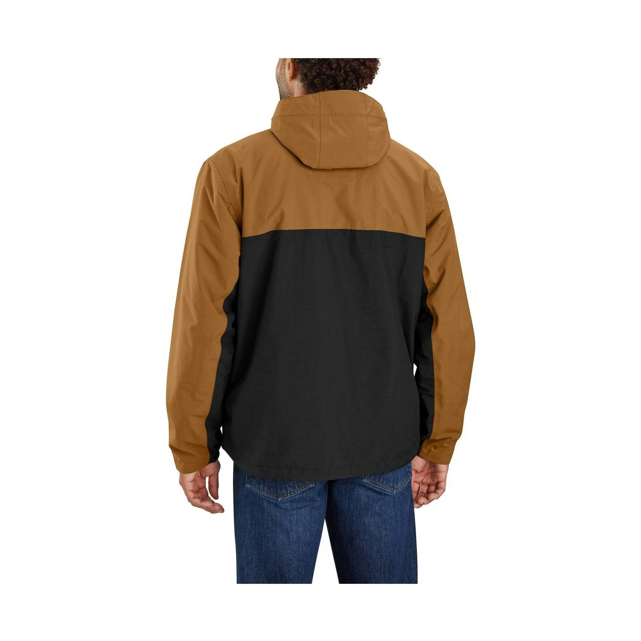 Carhartt Men's Storm Defender Relaxed Fit Lightweight Packable Jacket - Carhartt Brown/Black - Image 3