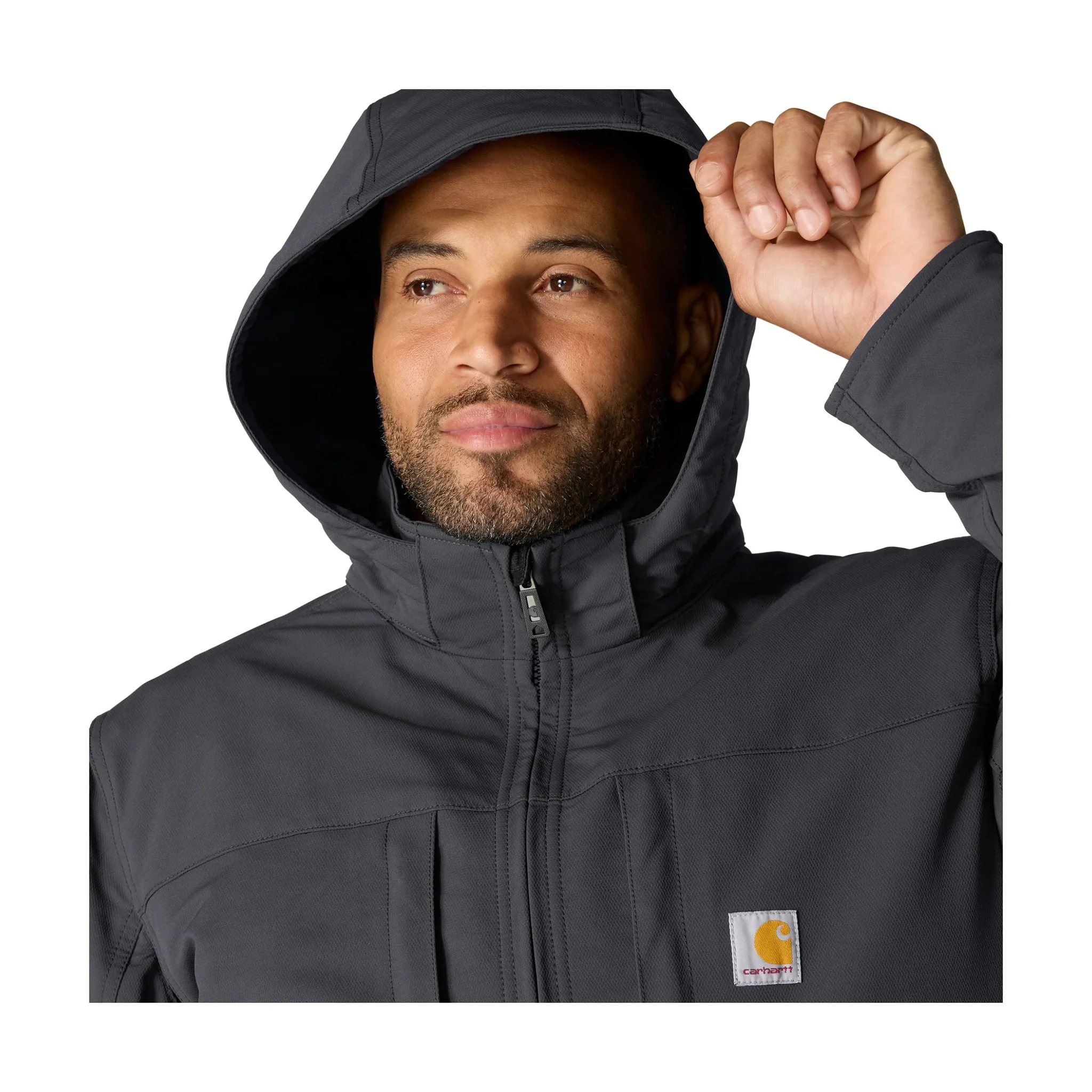 Carhartt Men's Super Dux® Full Swing® Insulated Tech Jacket - Shadow - Image 2