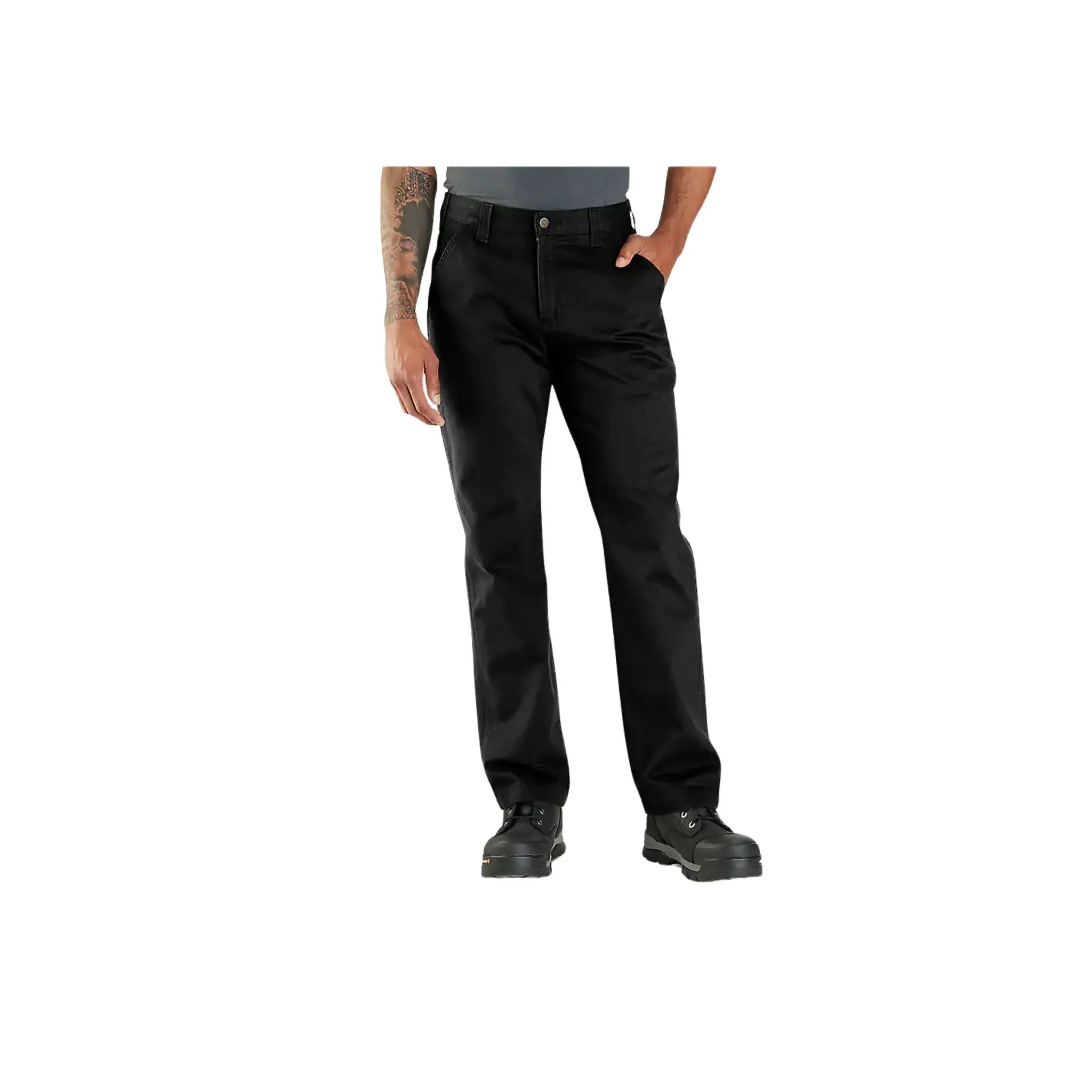 Carhartt Men's Utility Twill Relaxed Fit Work Pant - Black