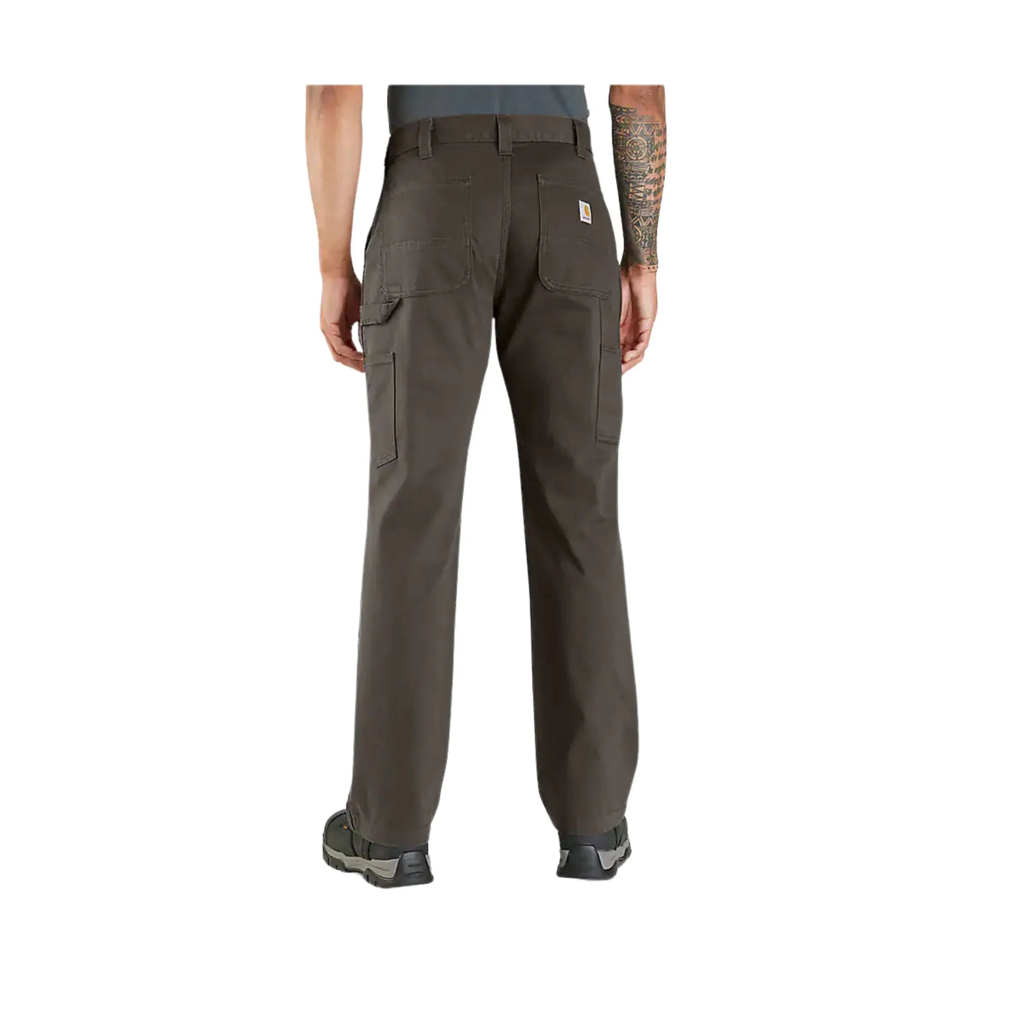 Carhartt Men's Utility Twill Relaxed Fit Work Pant - Dark Coffee - Image 4
