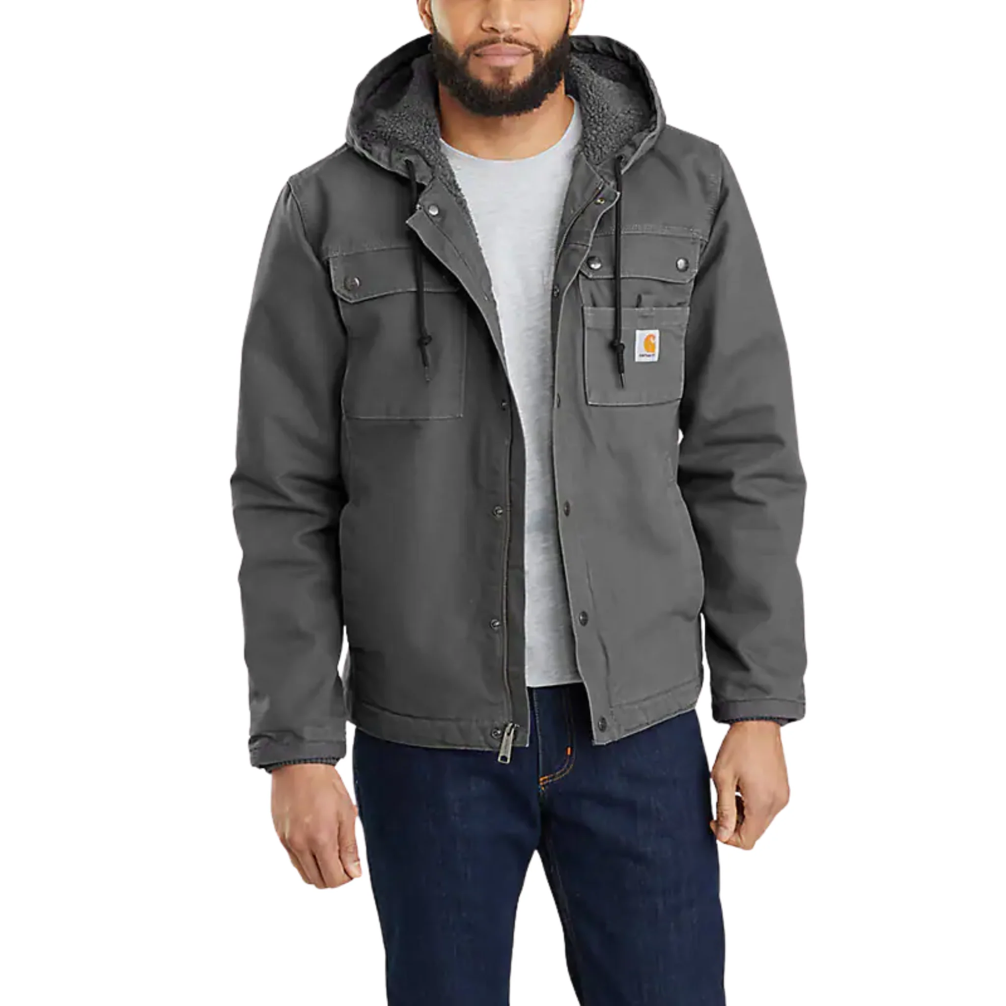 Carhartt Men's Washed Bartlett Jacket - Gravel