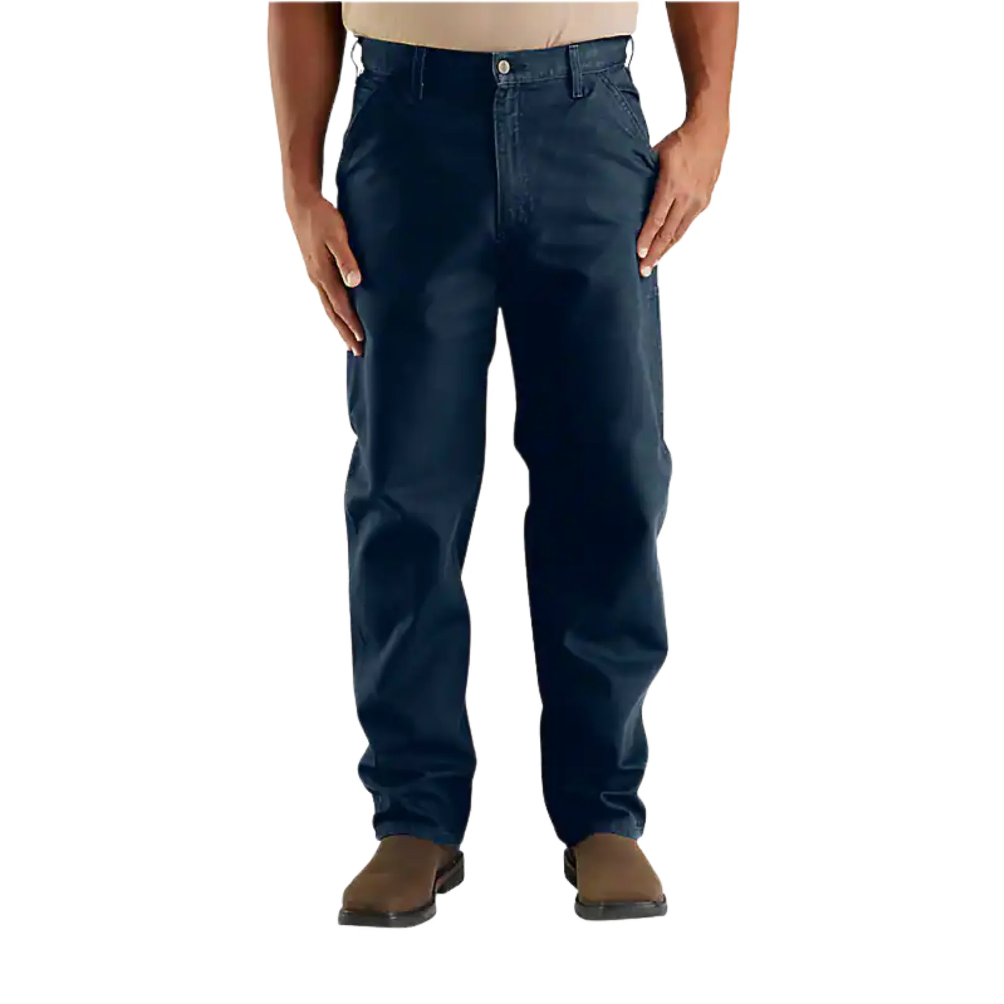 Carhartt Men's Washed Duck Work Dungaree - Midnight Blue
