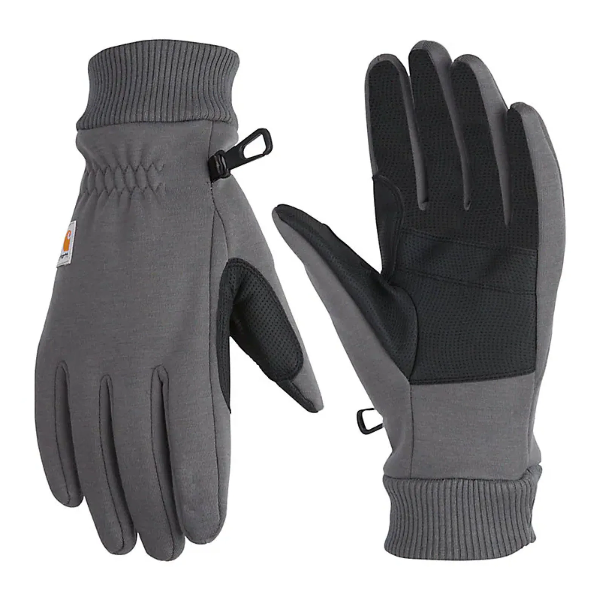 Carhartt Men's Wind Fighter Lined Fleece Gloves - Carbon Heather