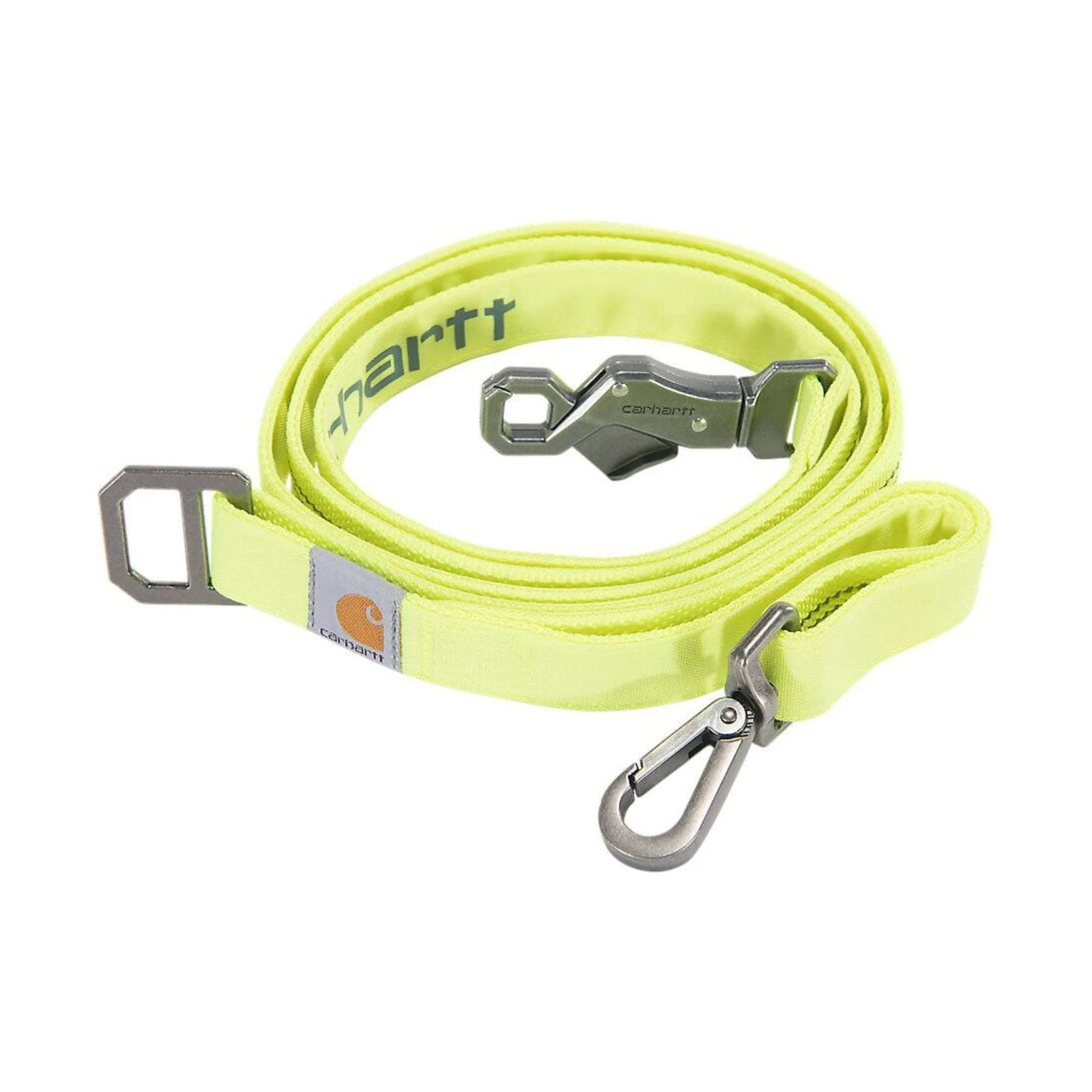 Carhartt Nylon Duck Journeyman Dog Leash - Bright Lime