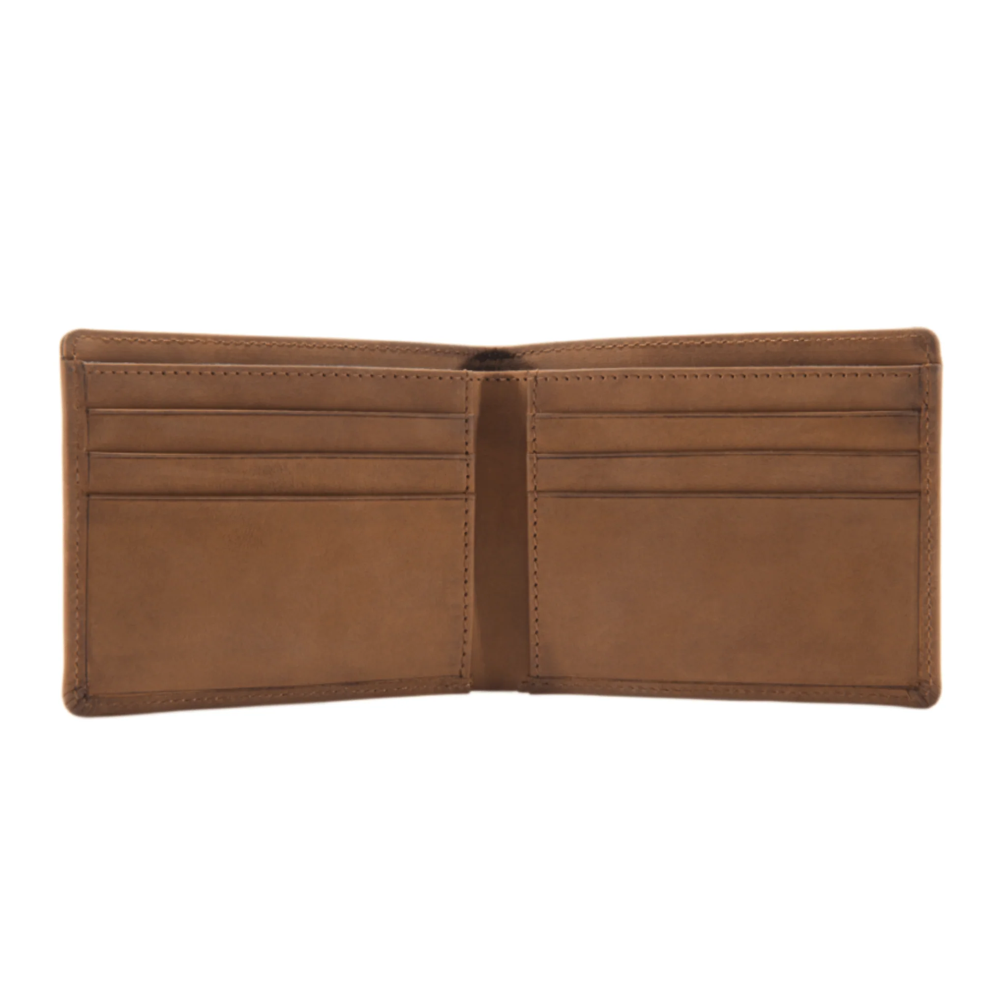 Carhartt Saddle Leather Bifold Legacy Passcase Wallet - Brown - Image 3