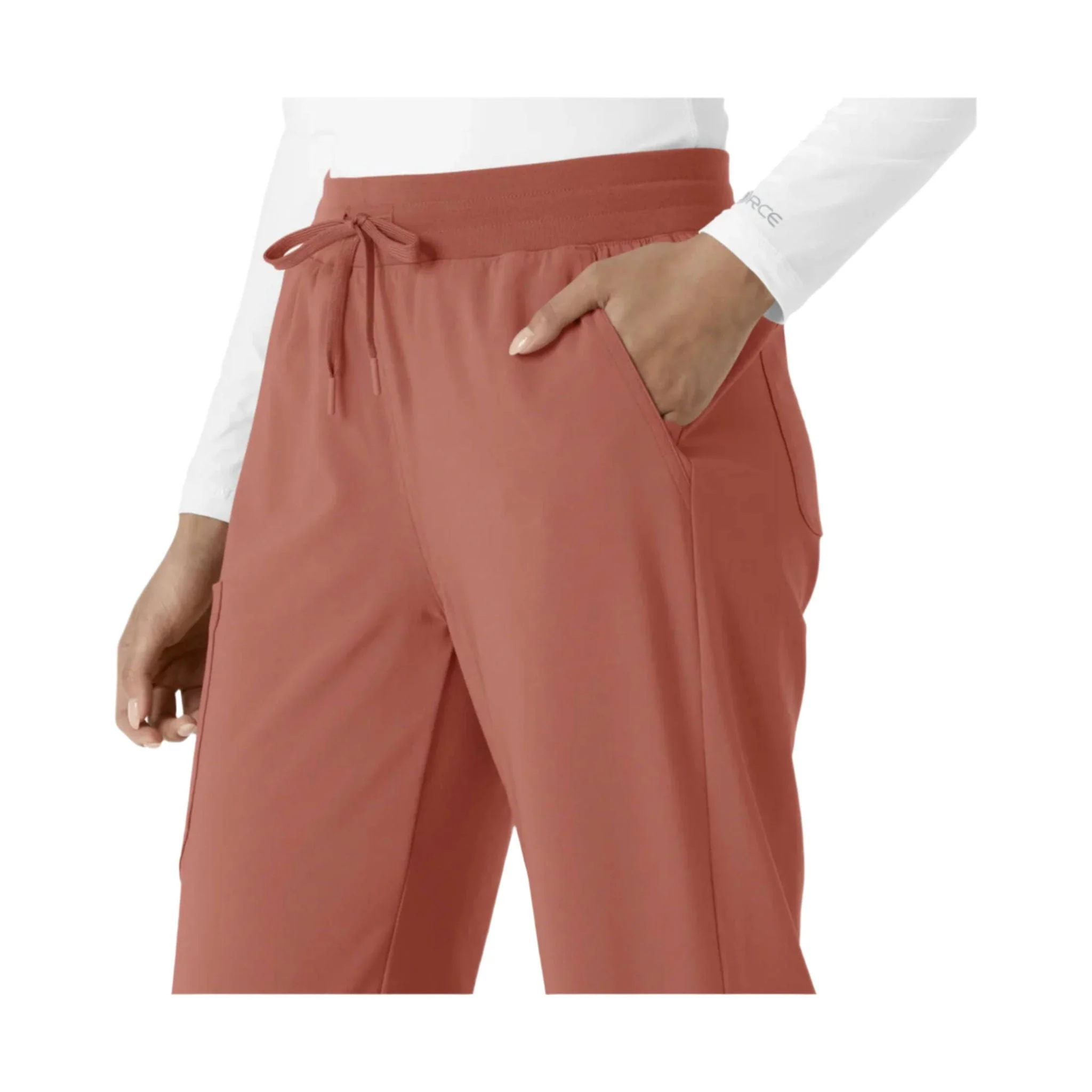 Carhartt Women's Force Cross Flex Boot Cut Scrub Pant - Wild Rose - Image 3