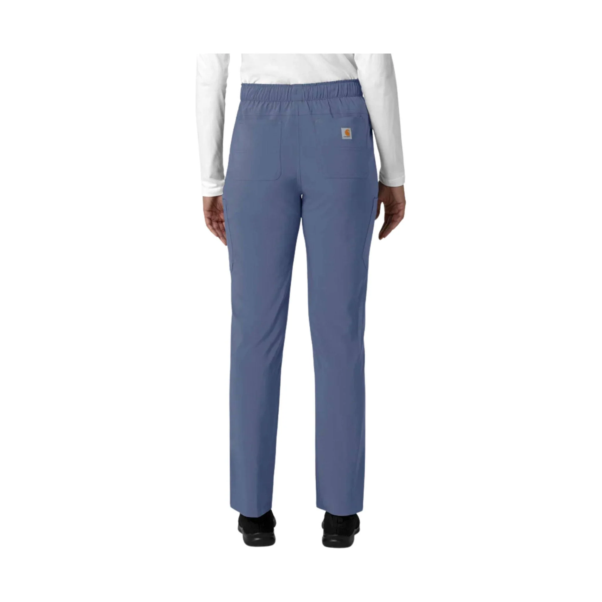 Carhartt Women's Force Cross Flex Straight Leg Cargo Scrub Pant - Riverside - Image 2