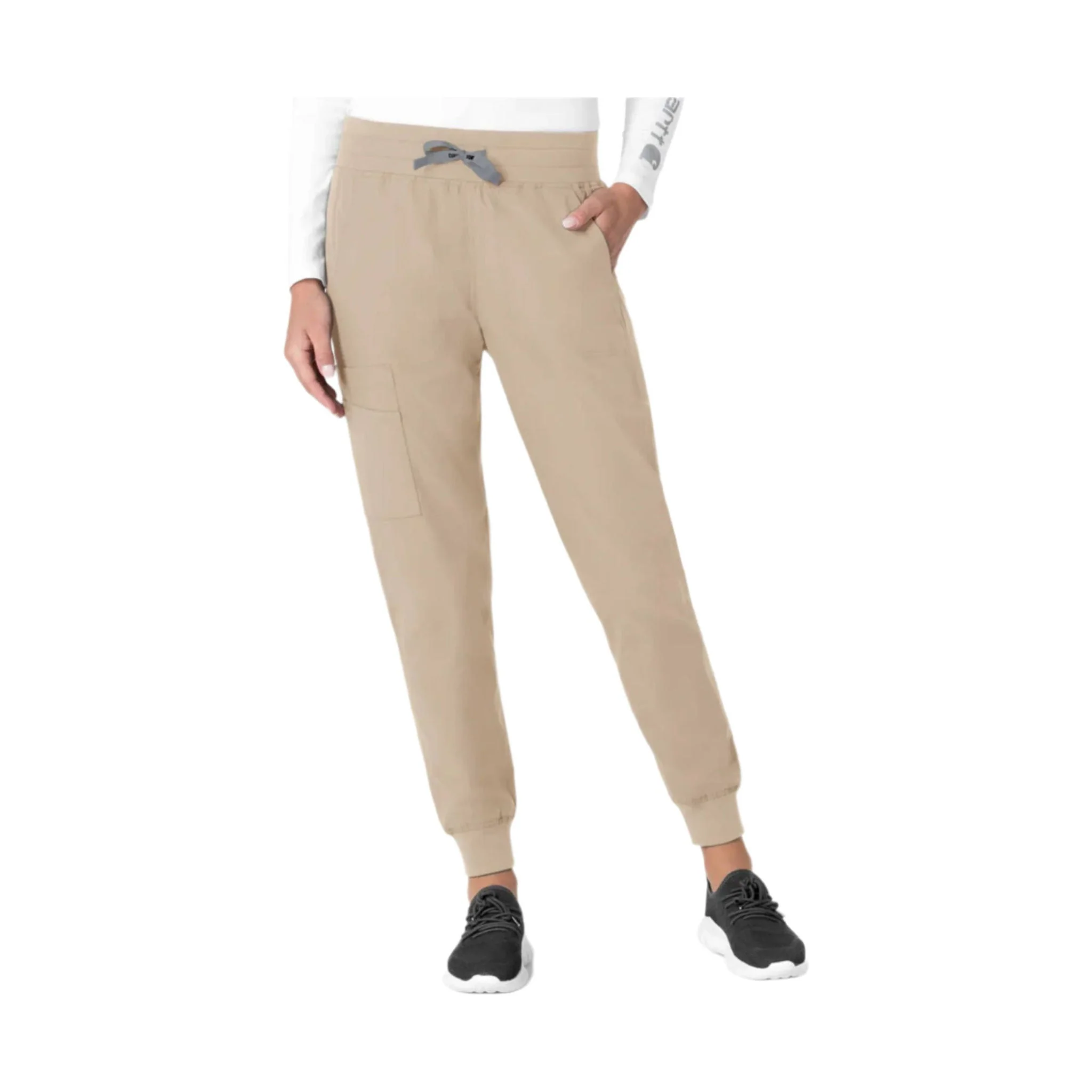 Carhartt Women's Force Essentials Jogger Scrub Pant - Khaki