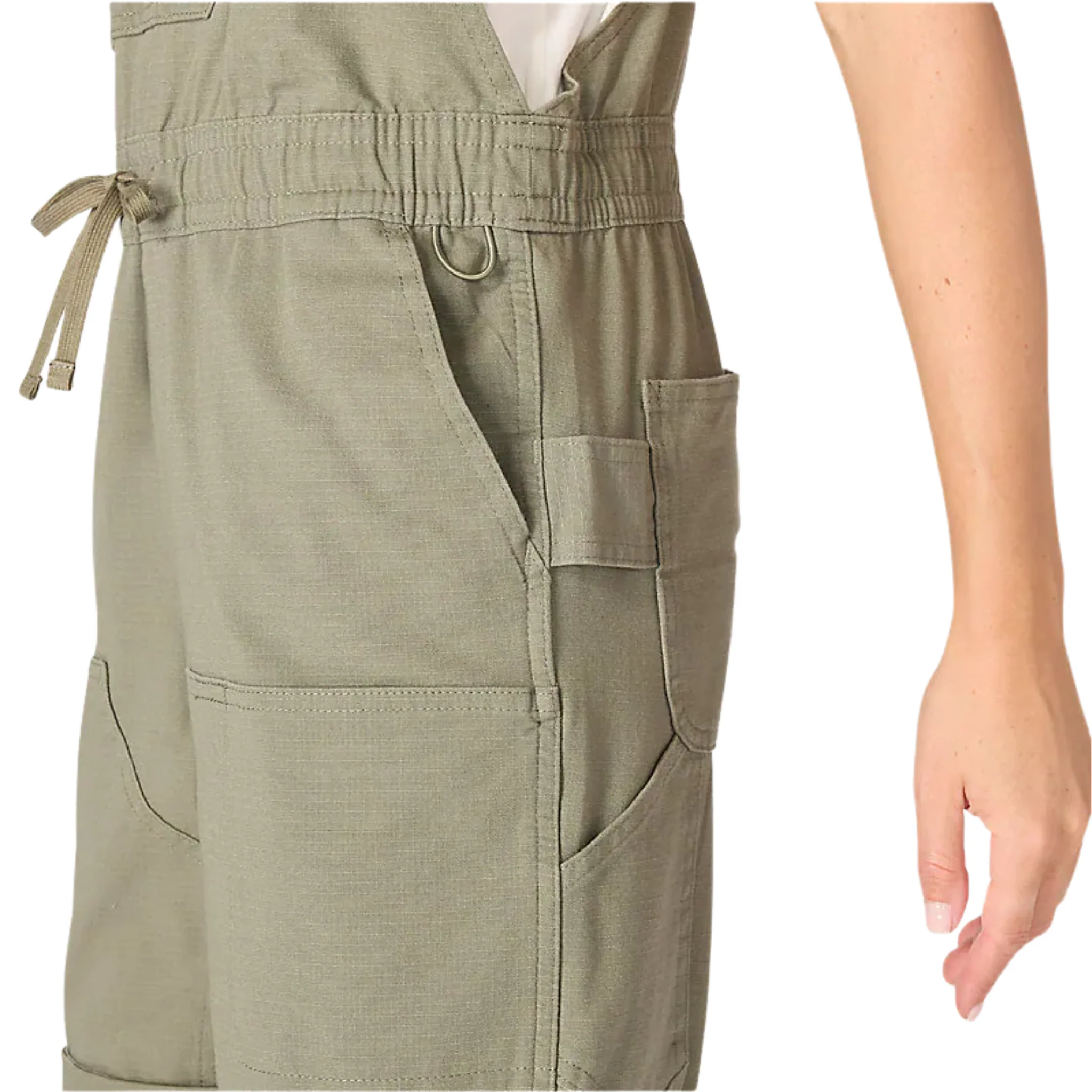 Carhartt Women's Force Ripstop Shortall - Dusty Olive - Image 2