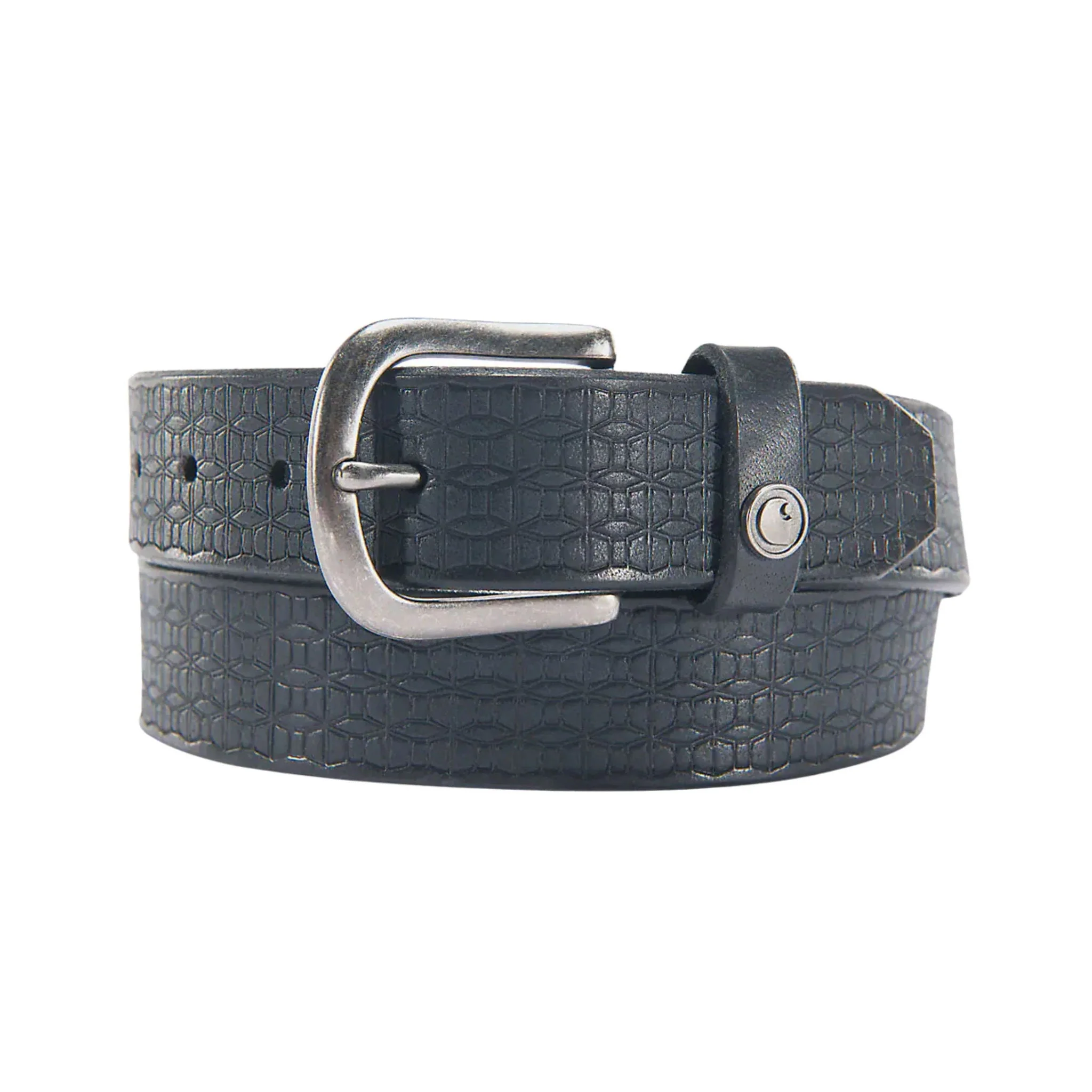 Carhartt Women's Leather Basketweave Belt - Black