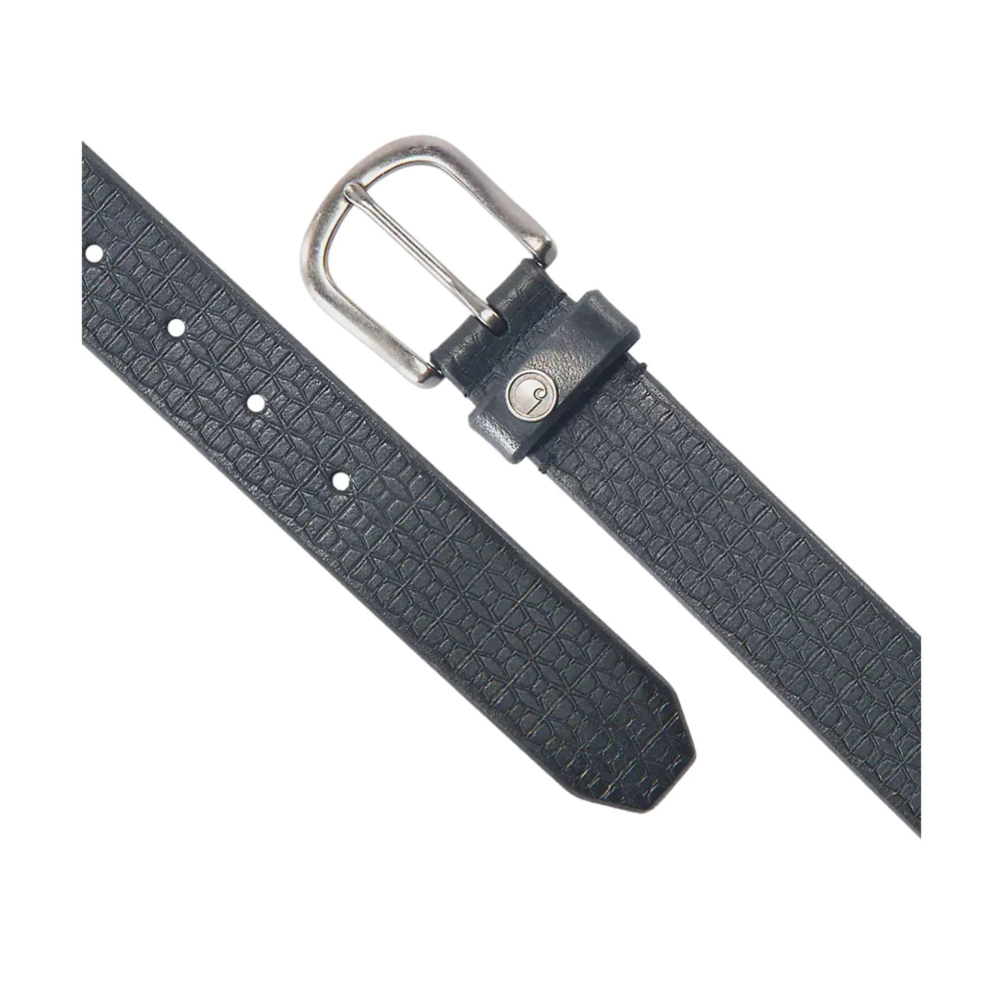 Carhartt Women's Leather Basketweave Belt - Black - Image 2