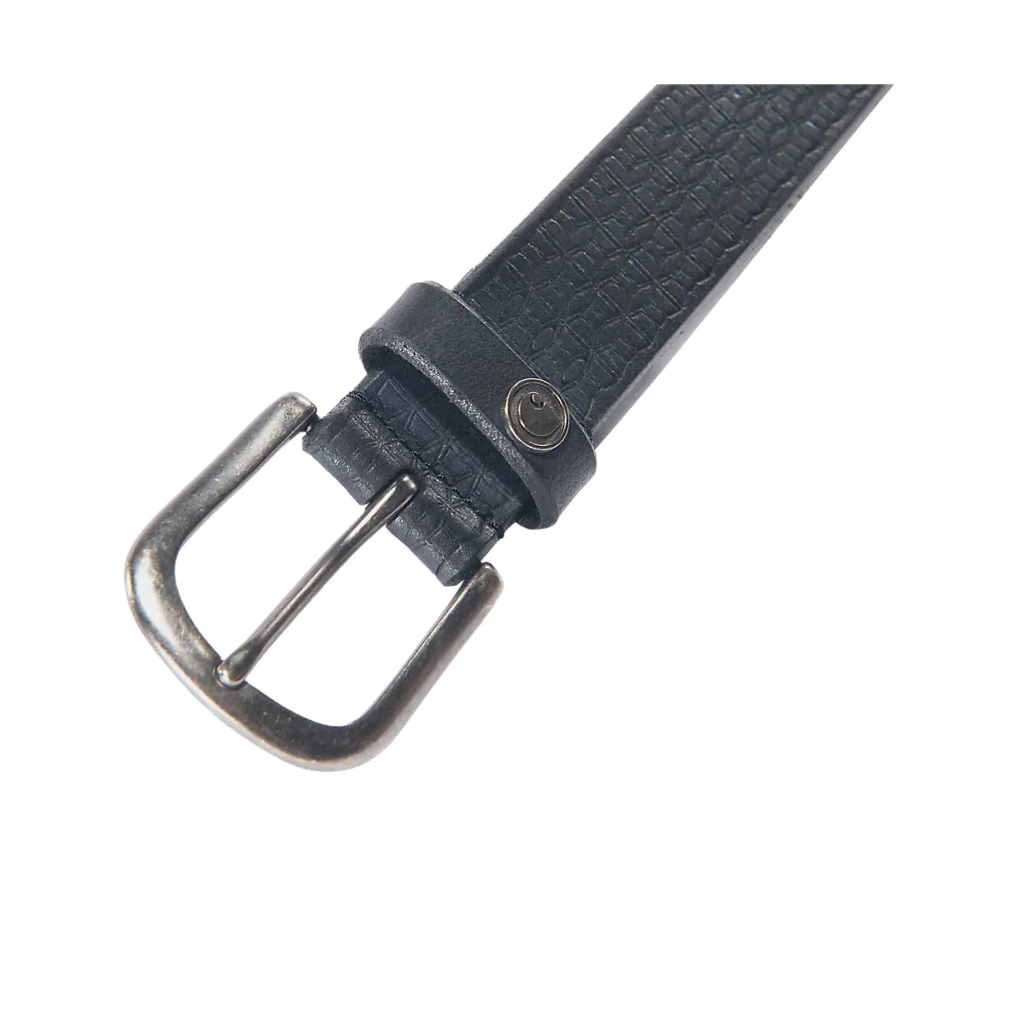 Carhartt Women's Leather Basketweave Belt - Black - Image 3