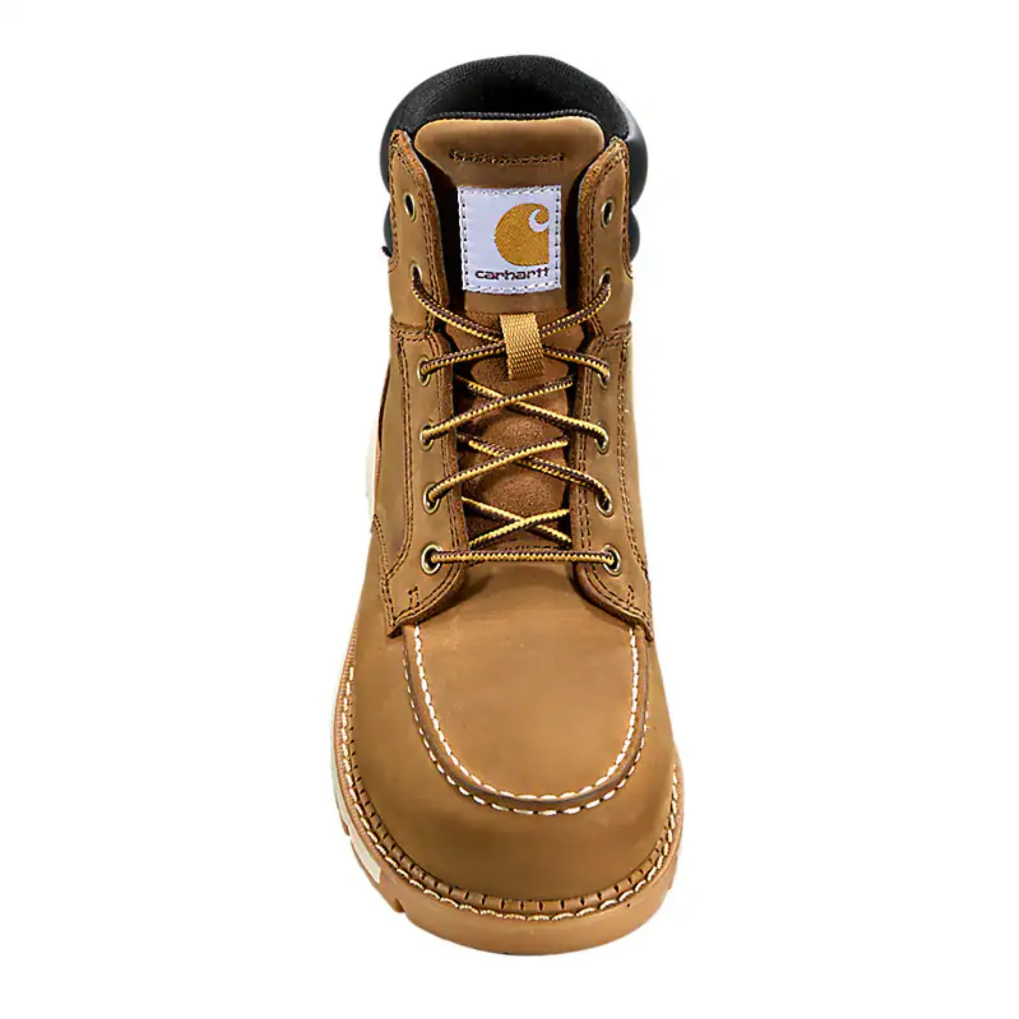 Carhartt Women's Millbrook 6 Inch Waterproof Nano Toe Wedge Work Boots - Light Brown - Image 3