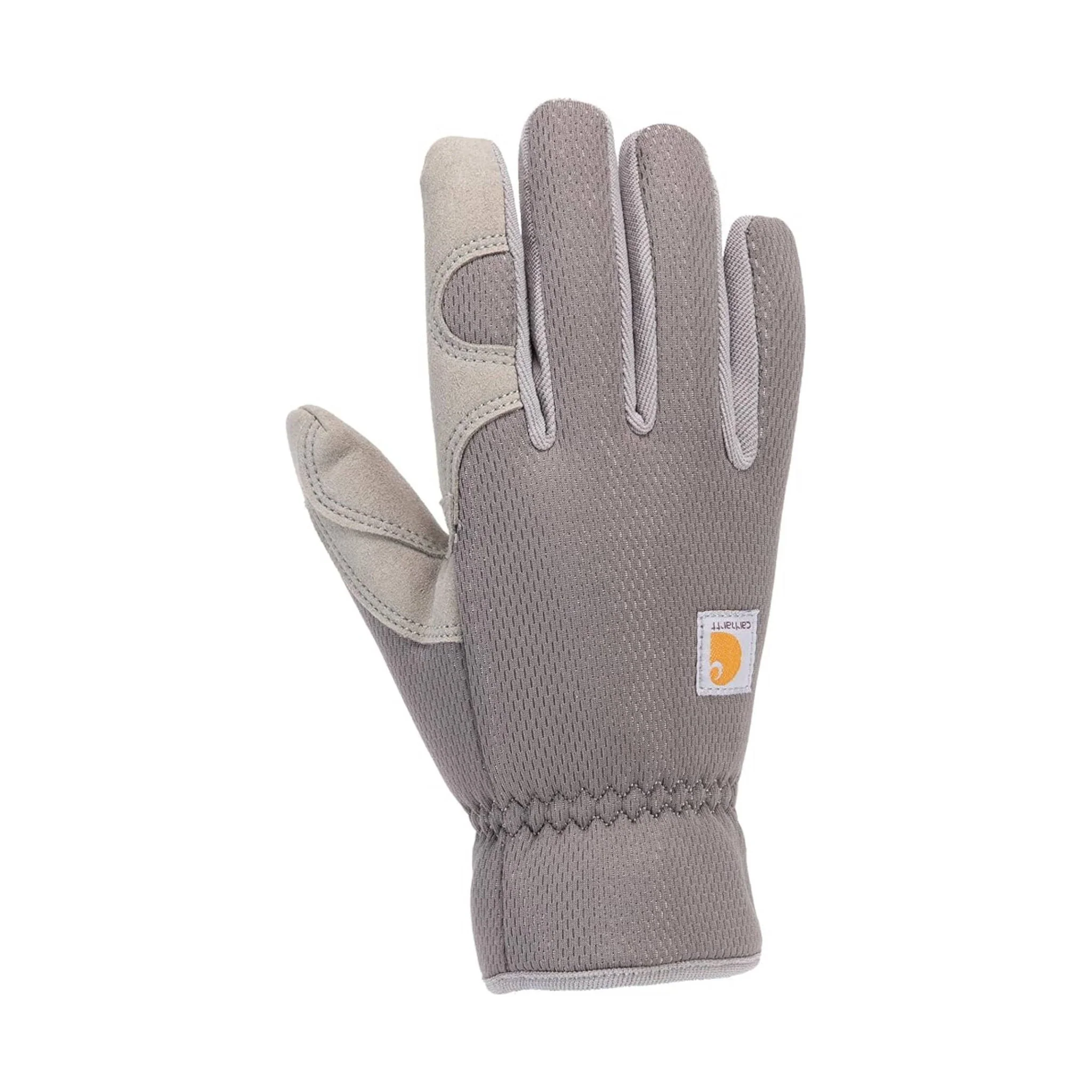 Carhartt Women's Thermal Lined High Dexterity Open Cuff Gloves - Grey