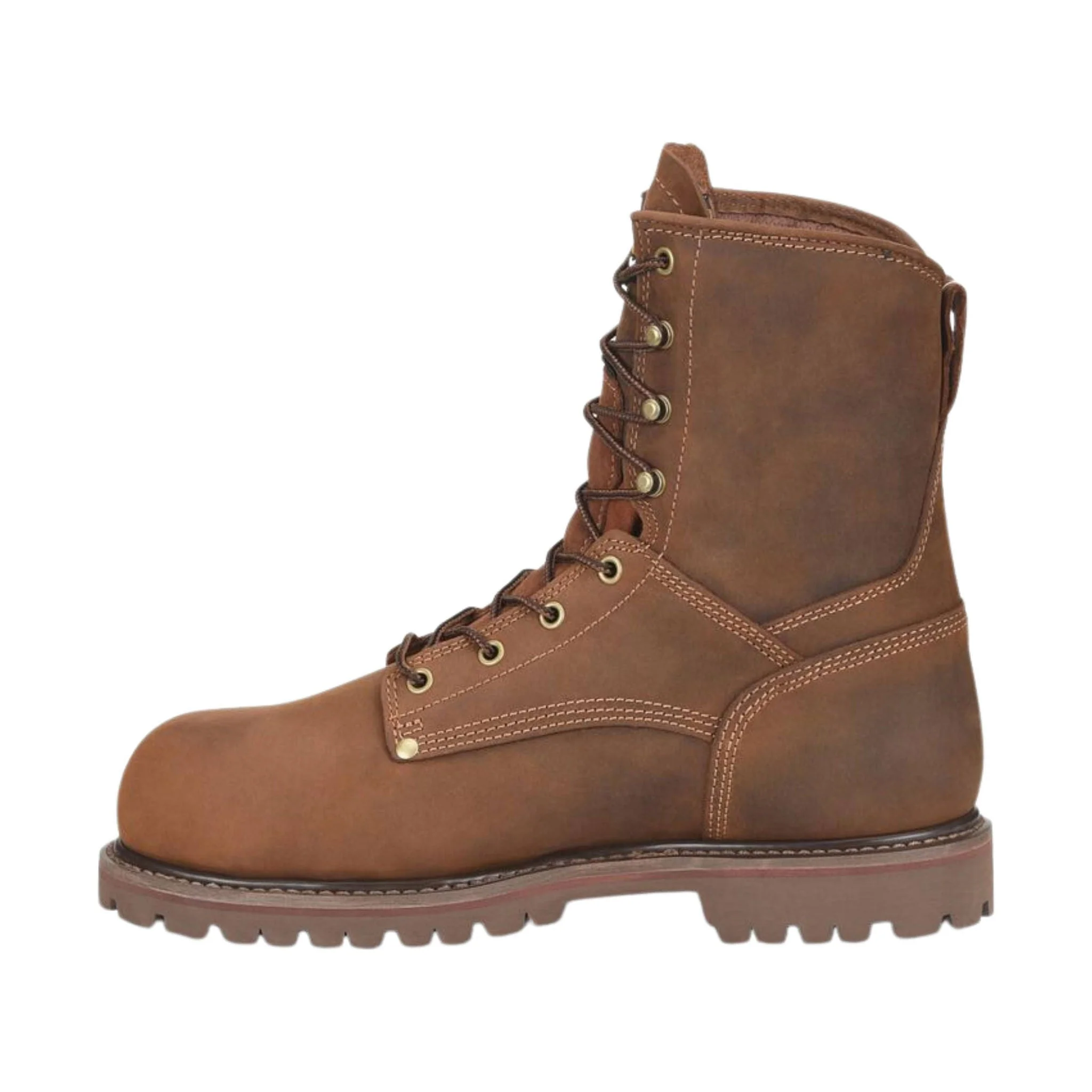 Carolina Men's 28 Series 8 Inch Waterproof 800G Insulated Composite Toe Grizzly Boot - Cigar - Image 3