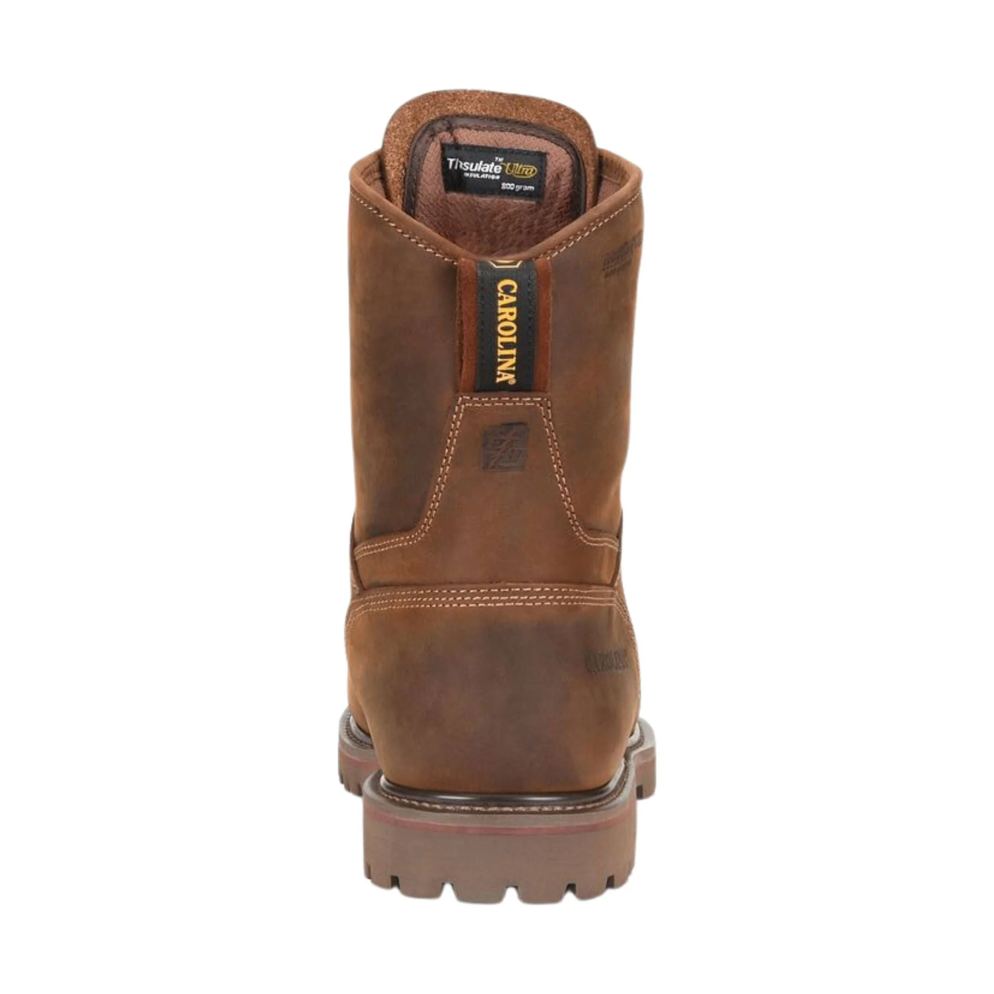 Carolina Men's 28 Series 8 Inch Waterproof 800G Insulated Composite Toe Grizzly Boot - Cigar - Image 5