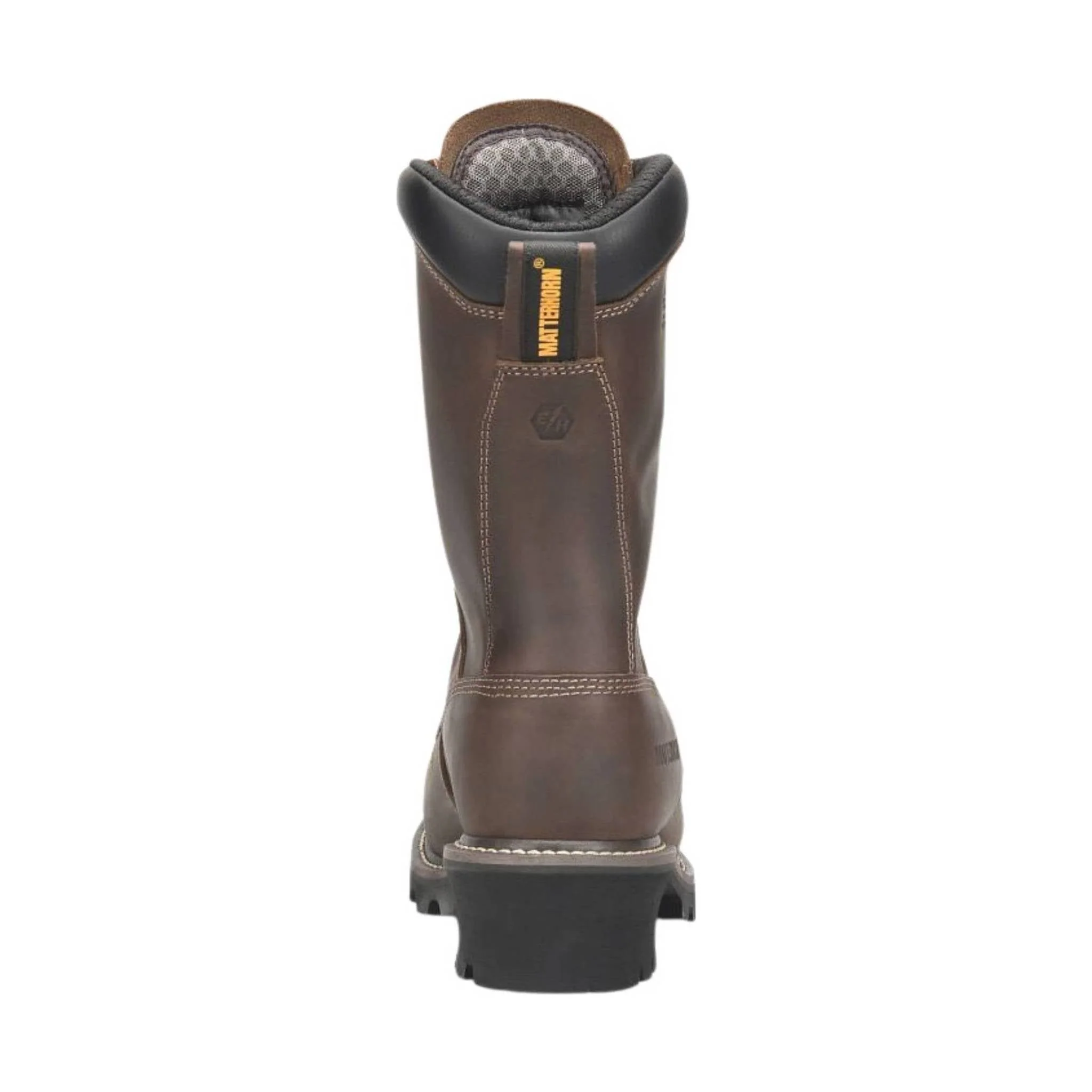 Carolina Men's Arc 10 Inch Logger Composite Toe Waterproof Work Boot - Dark Brown - Image 5