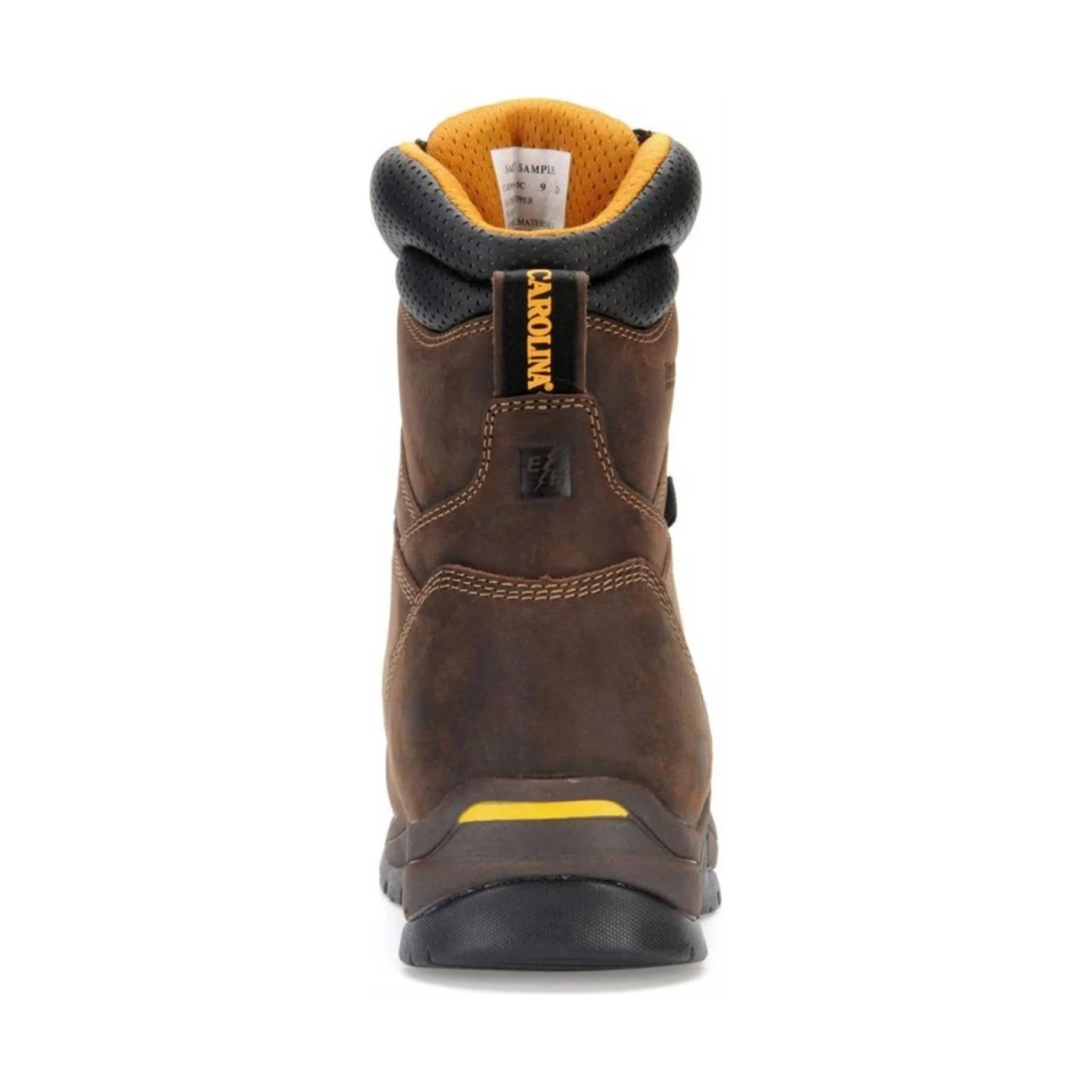 Carolina Men's Bruno Hi 8 Inch Composite Toe Waterproof Boot - Brown - Image 3