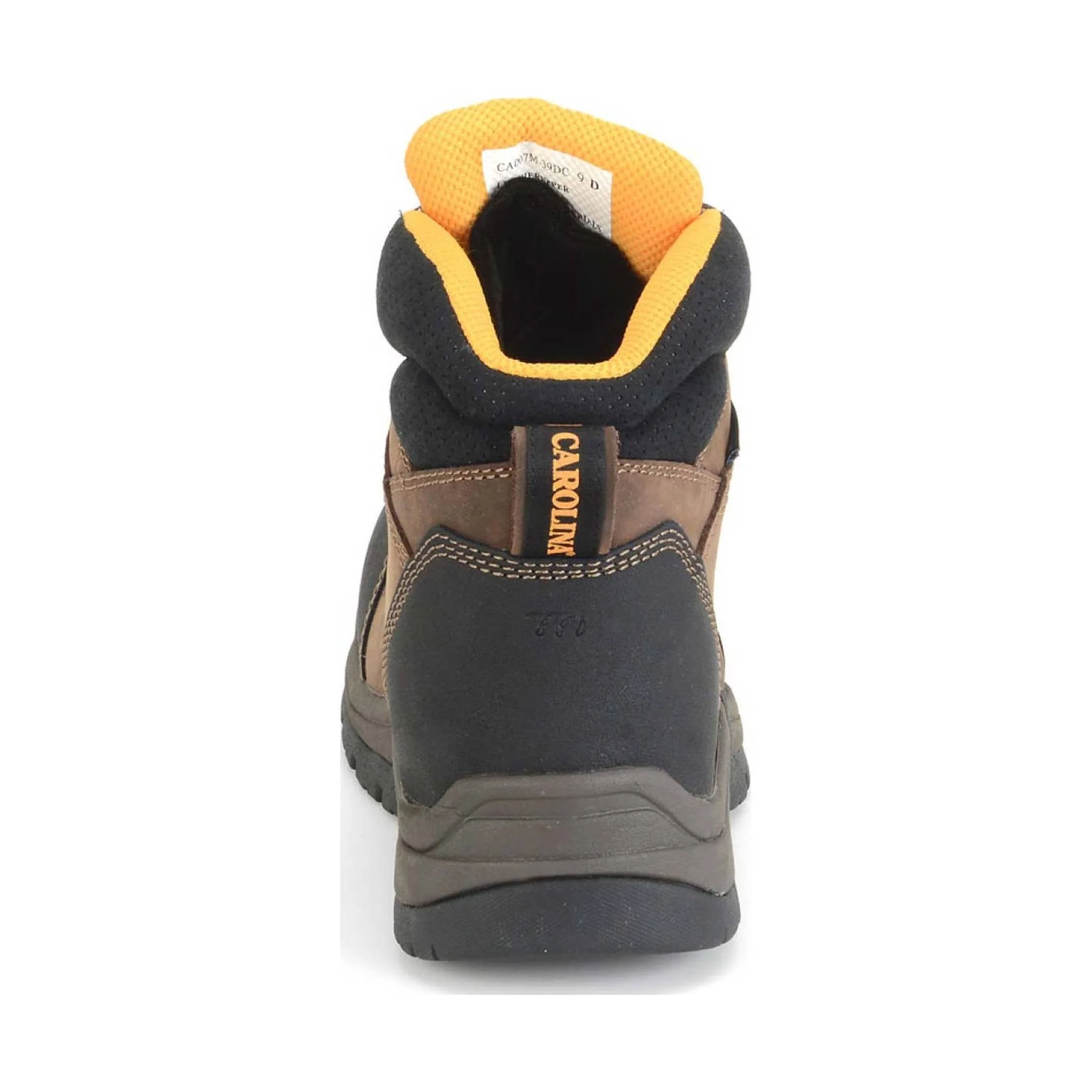 Carolina Men's Bruno Lo Carbon Composite Toe Waterproof Work Boots - Dark Brown - Image 3