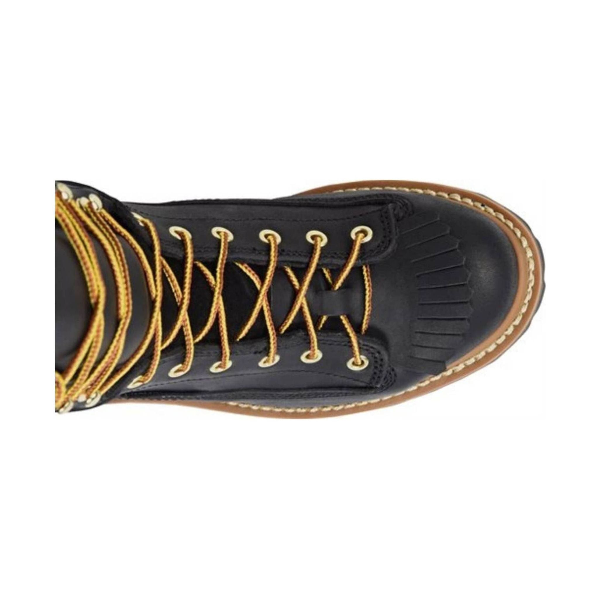 Carolina Men's Elm 8 Inch Insulated Steel Toe Logger - Black - Image 4