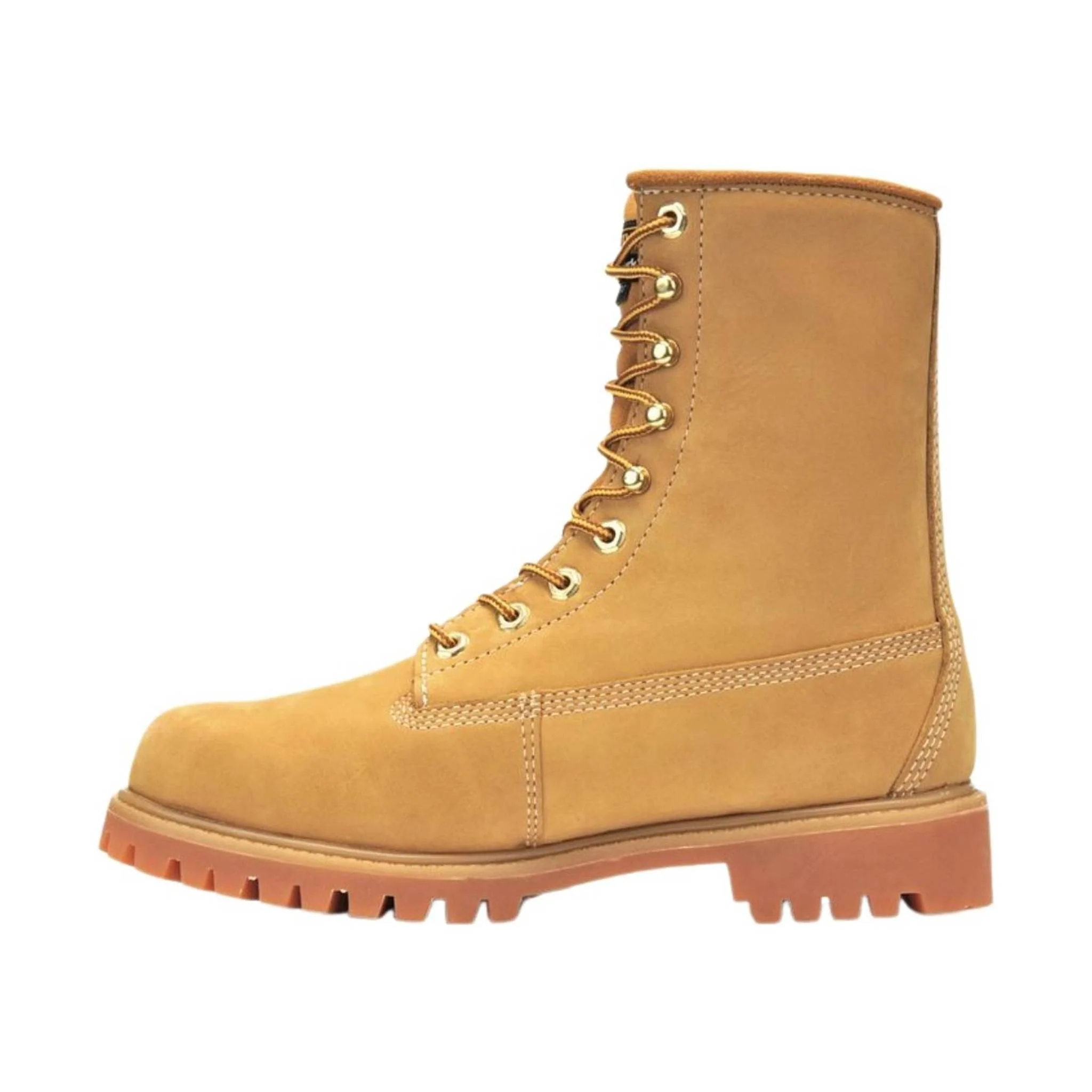 Carolina Men's Journeyman 8 Inch Soft Toe Waterproof Work Boot - Wheat - Image 3
