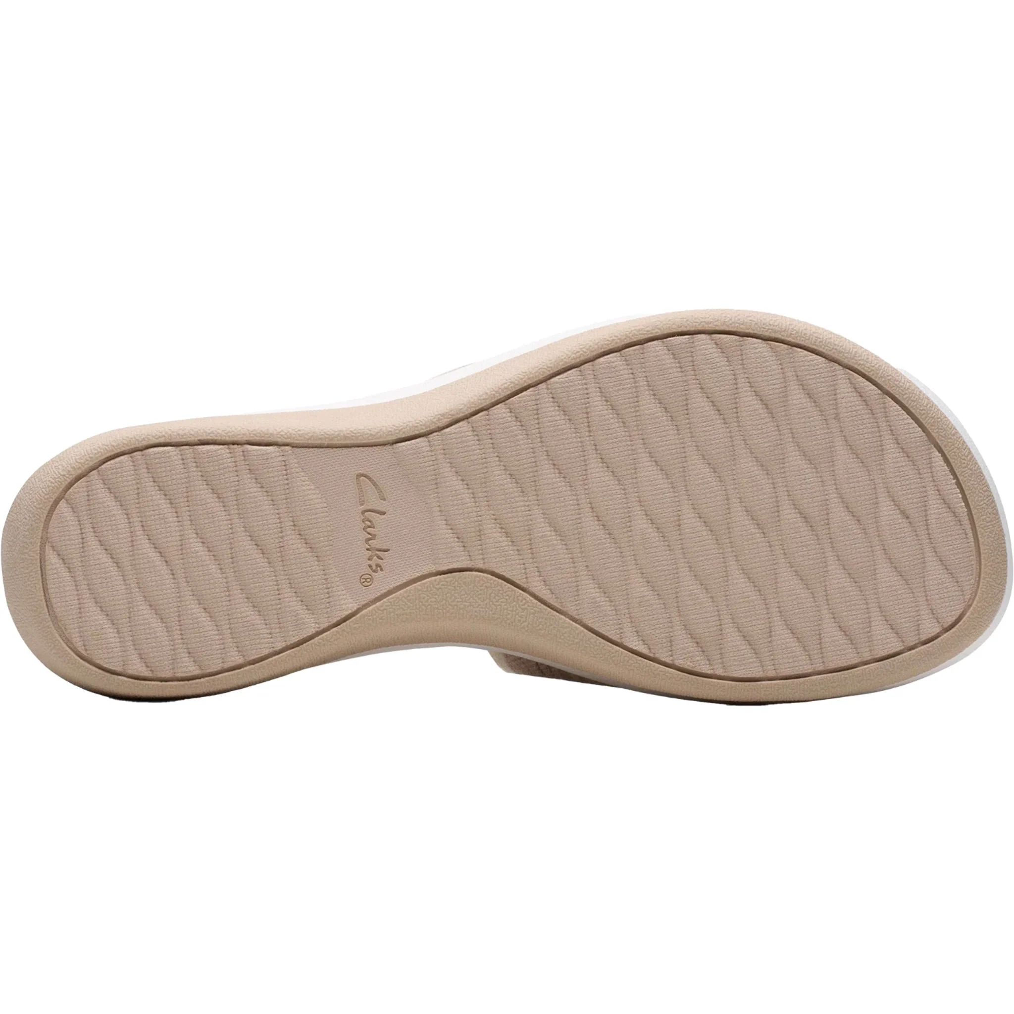 Clarks Women's Arla Hollis Sandal - Sand Combo - Image 4