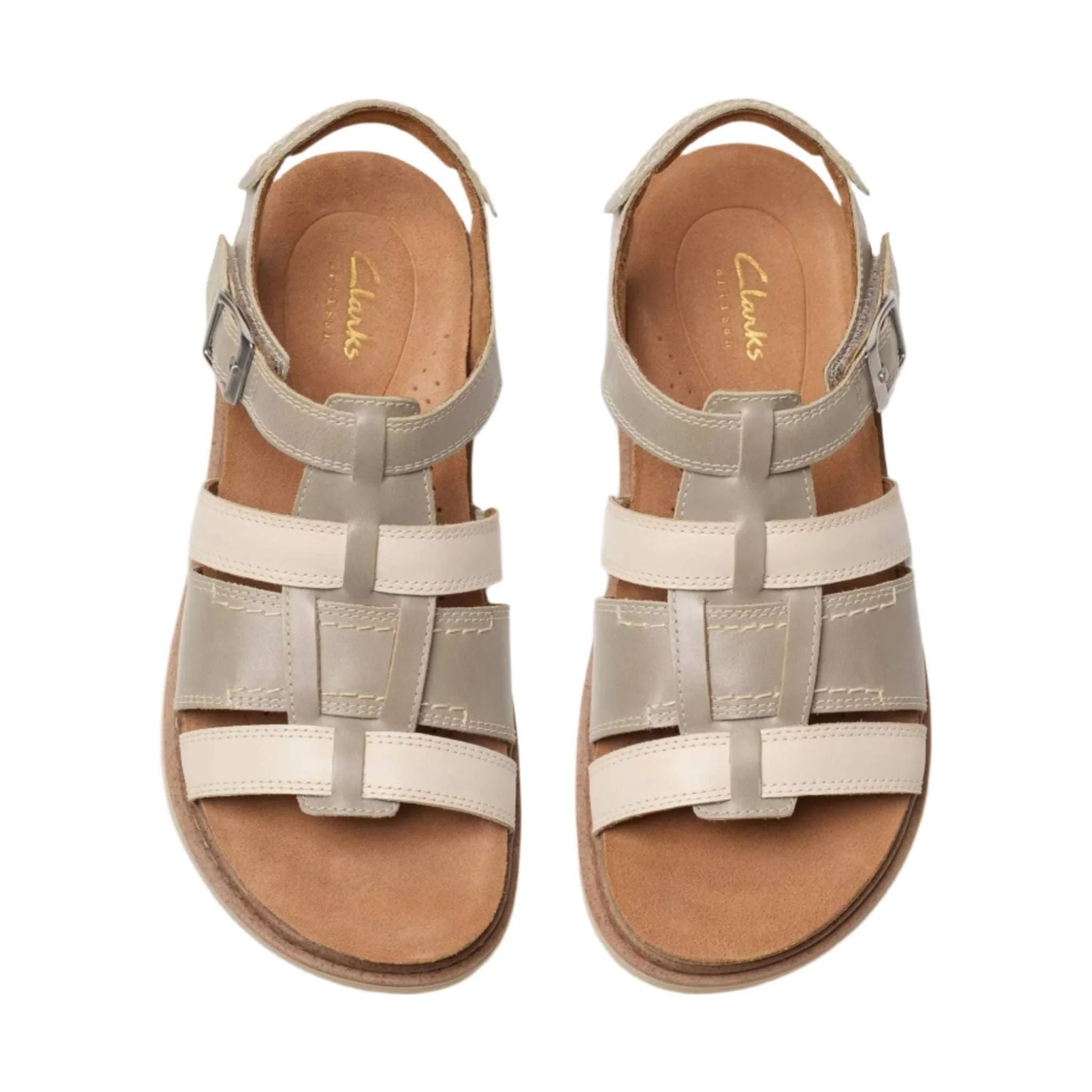 Clarks Women's Arwell Sun Sandal - Beige - Image 2