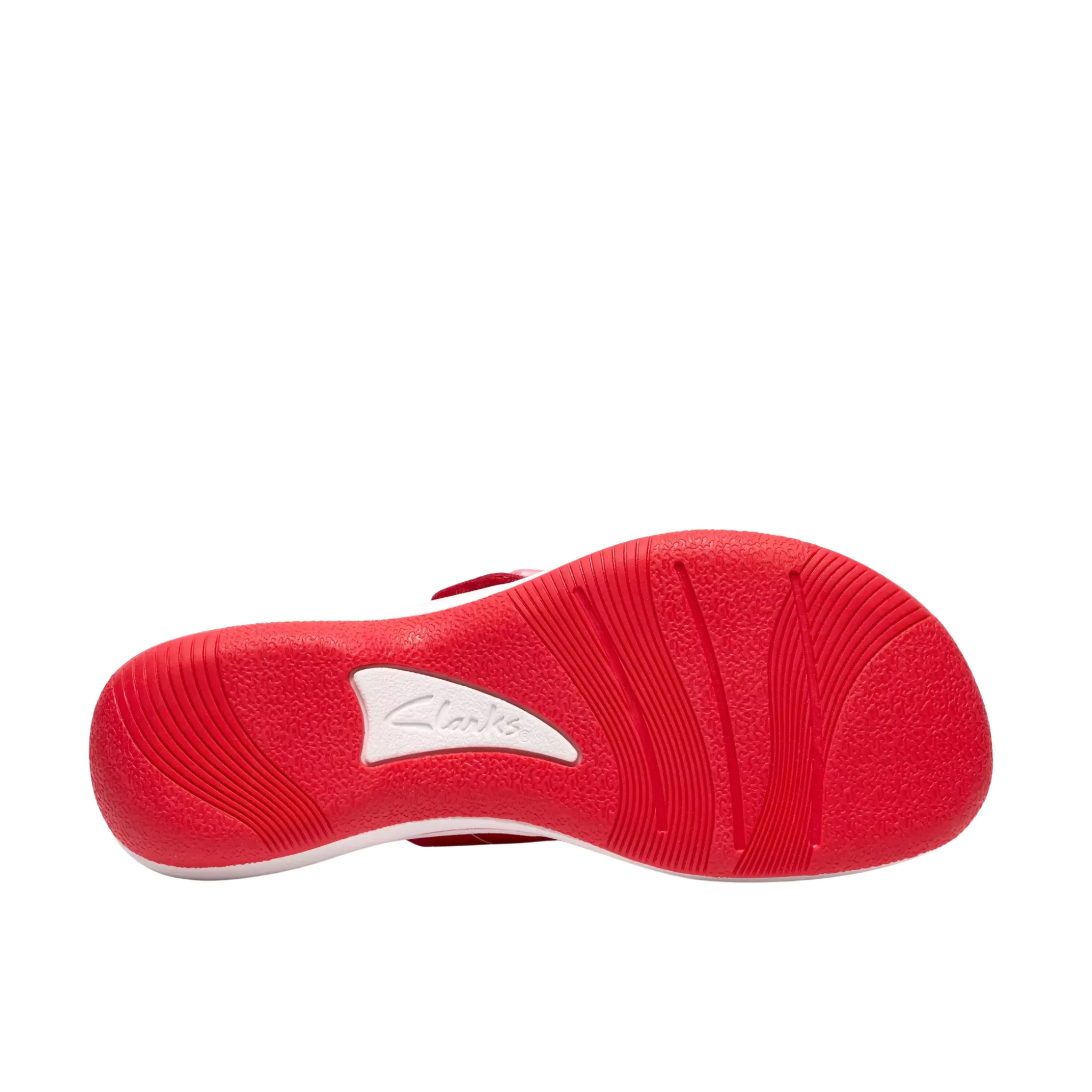 Clarks Women's Breeze Cove Sandal - Poppy Red - Image 4