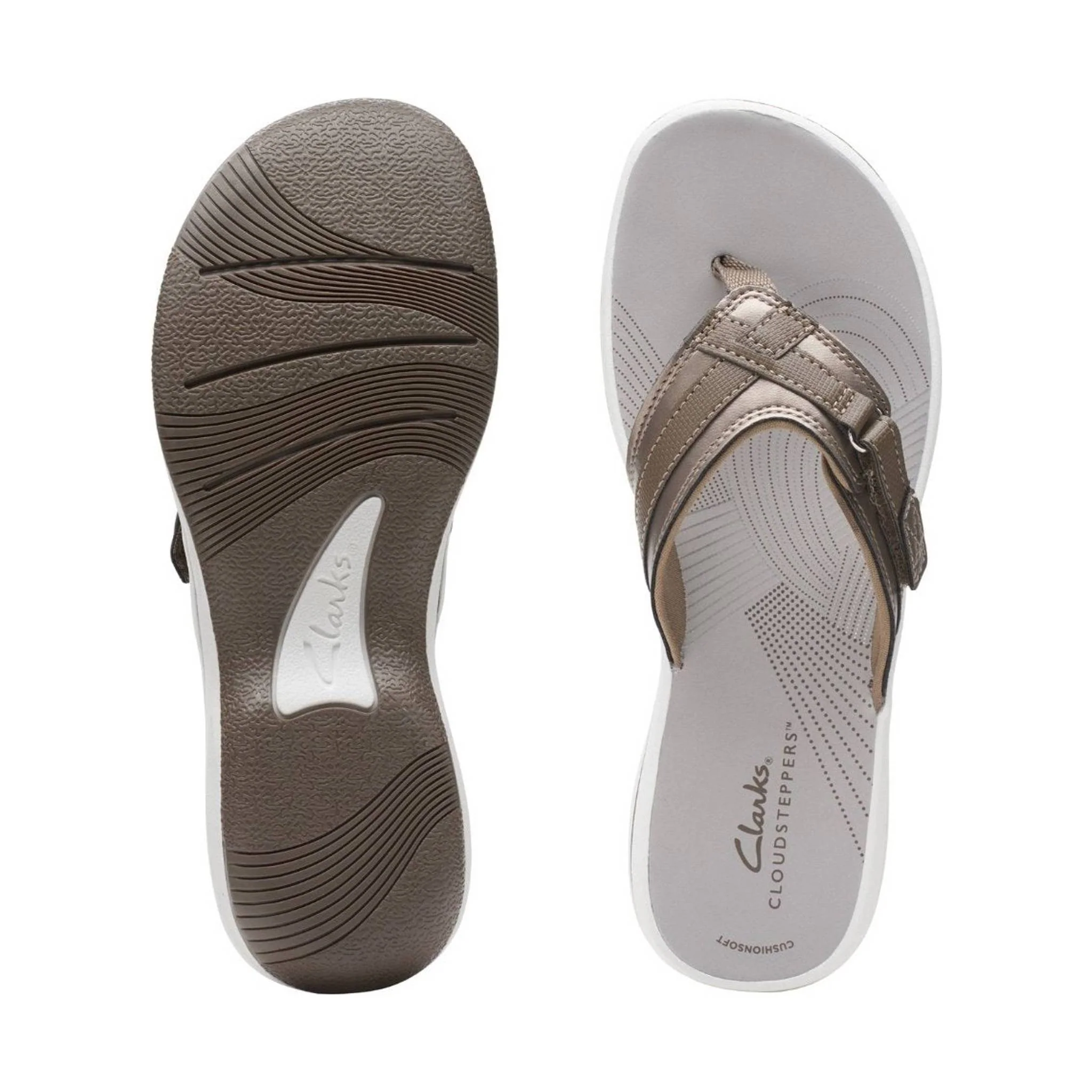 Clarks Women's Breeze Sea - Pewter - Image 3