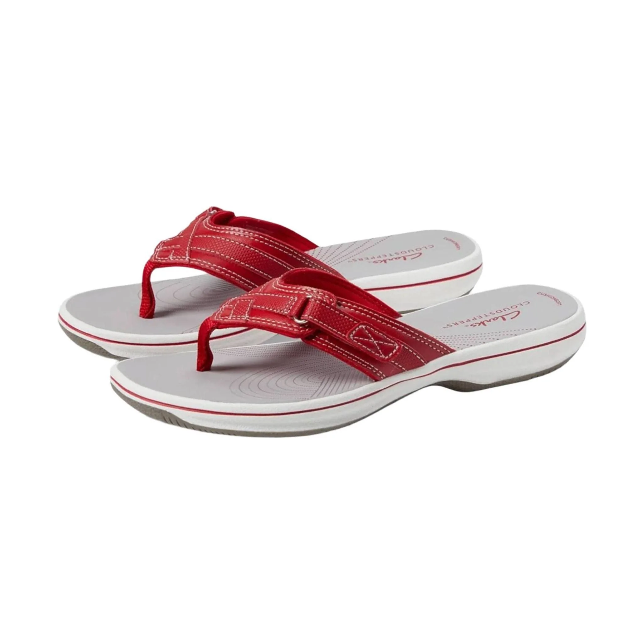 Clarks Women's Breeze Sea - Red - Image 2
