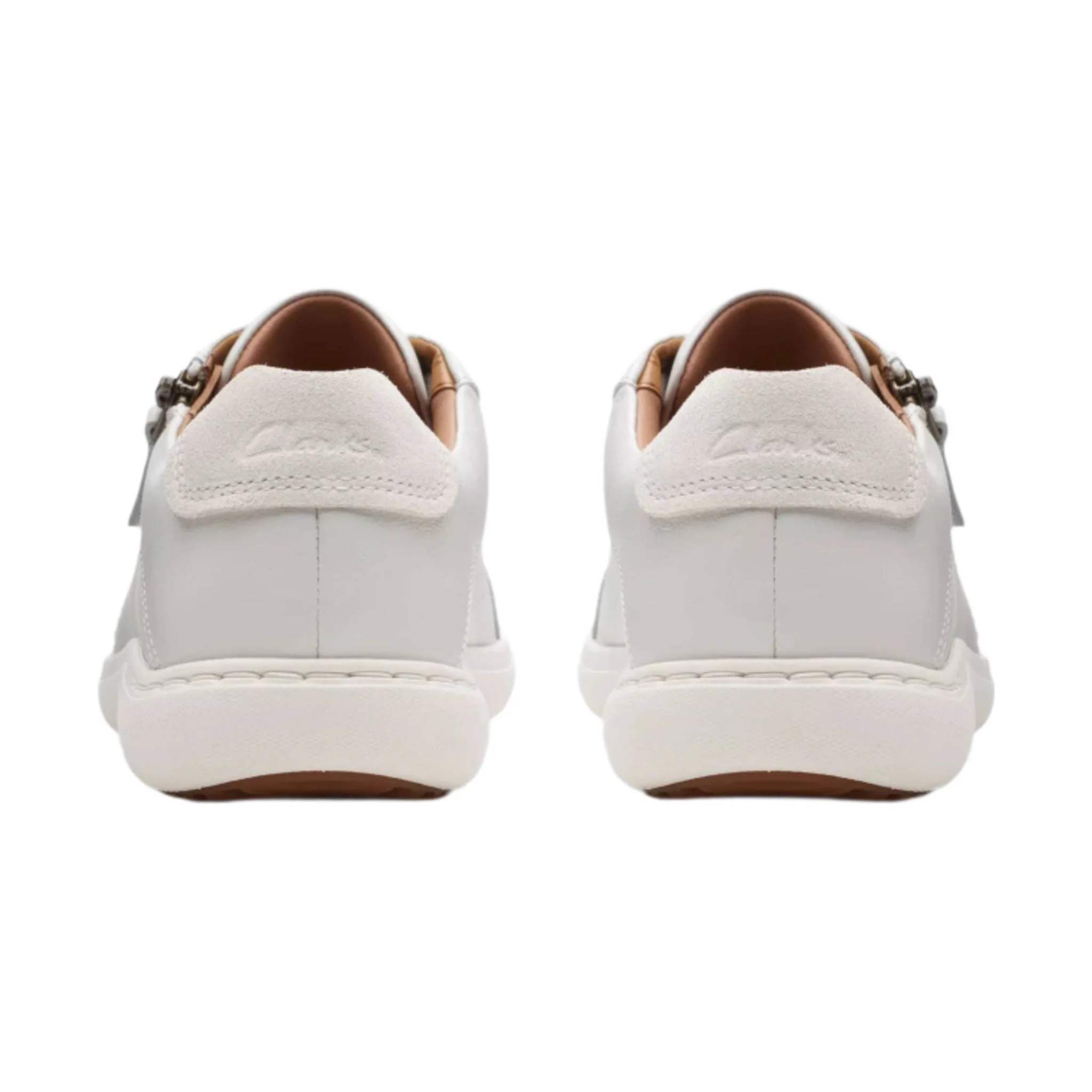Clarks Women's Nalle Lace Shoes - White - Image 4