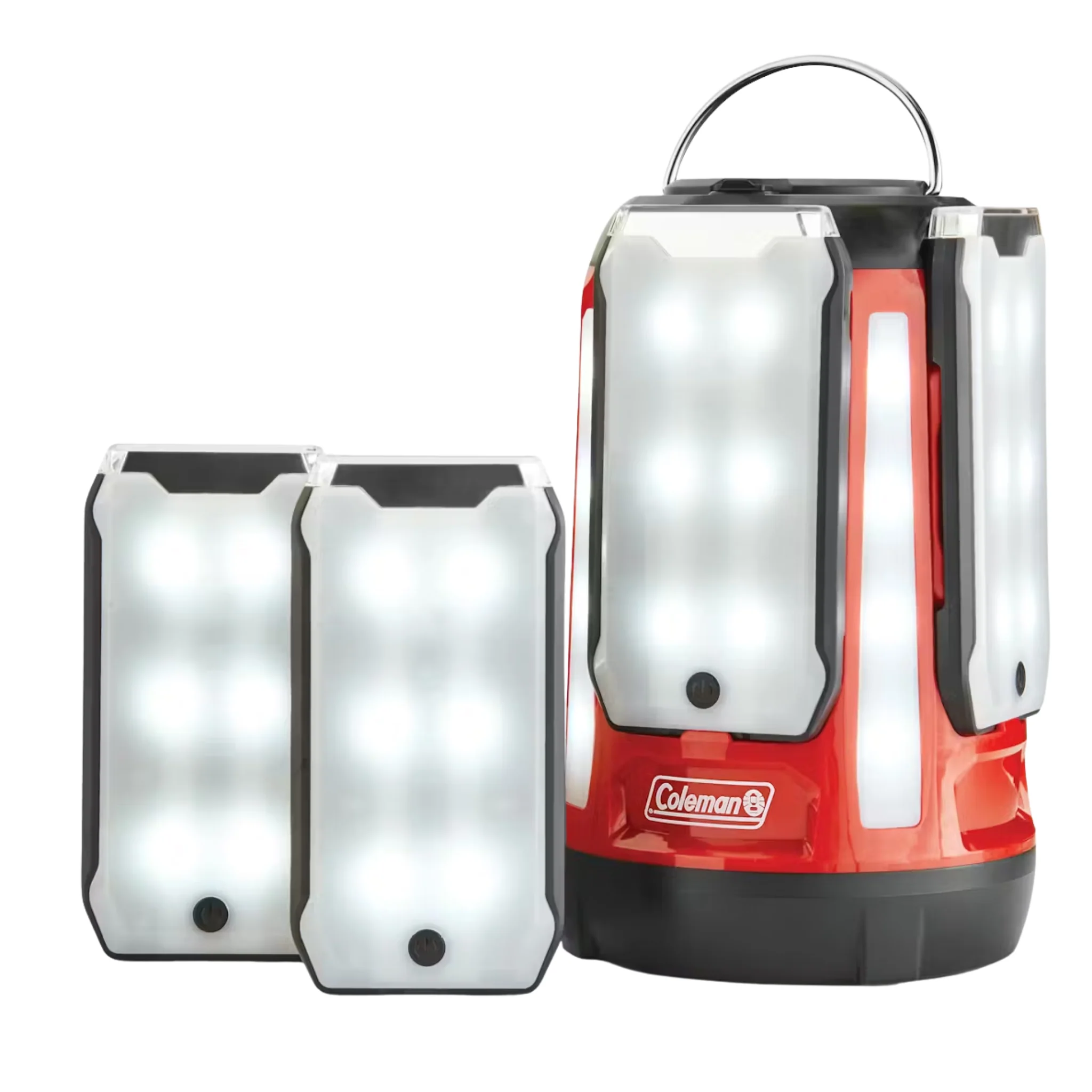 Coleman Quad Pro 800L LED Lantern - Red/Black - Image 3