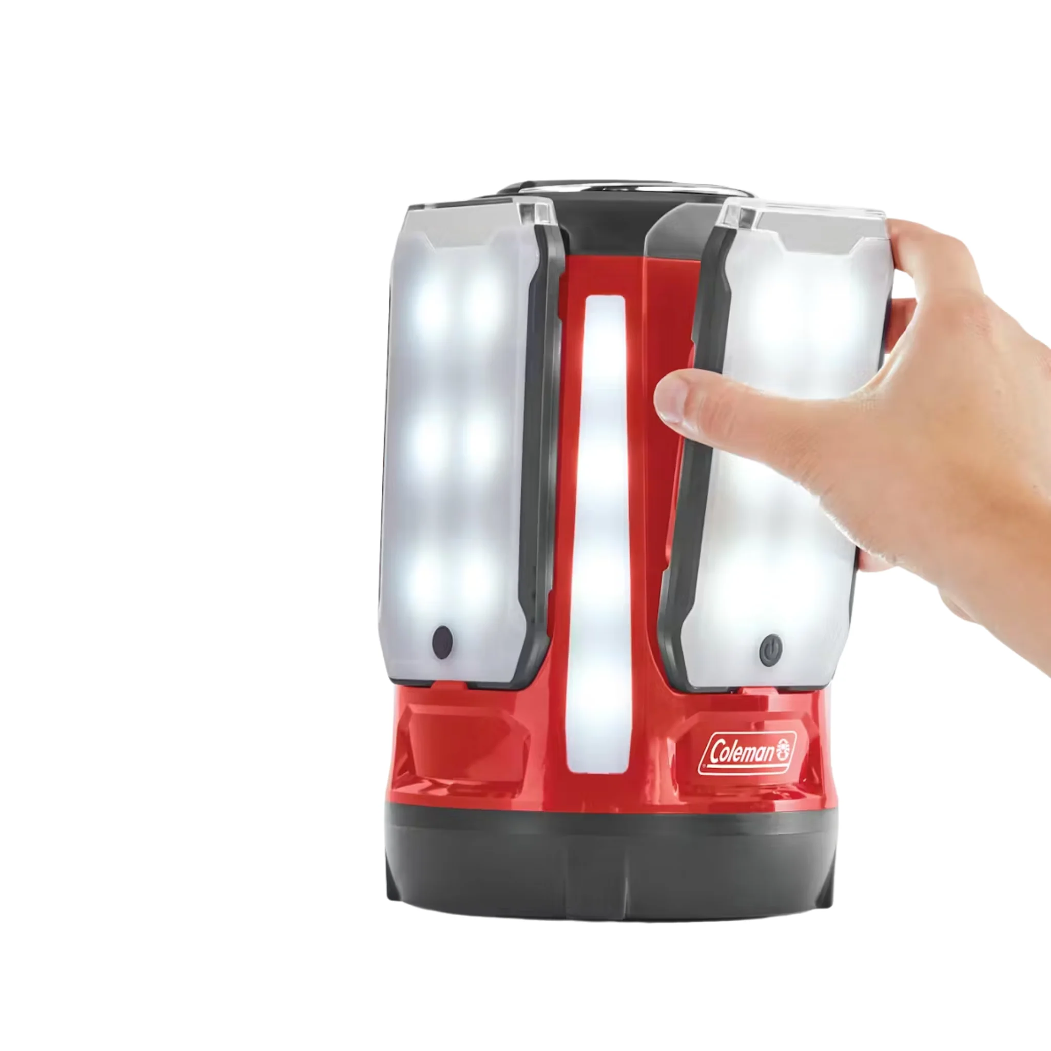 Coleman Quad Pro 800L LED Lantern - Red/Black - Image 4