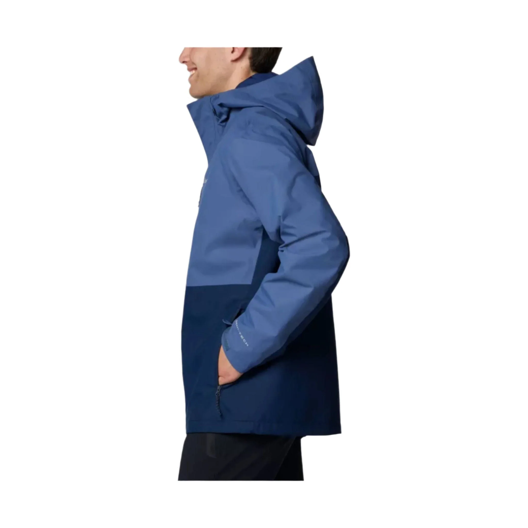 Columbia Men's Hikebound II Rain Jacket - Dark Mountain - Image 2