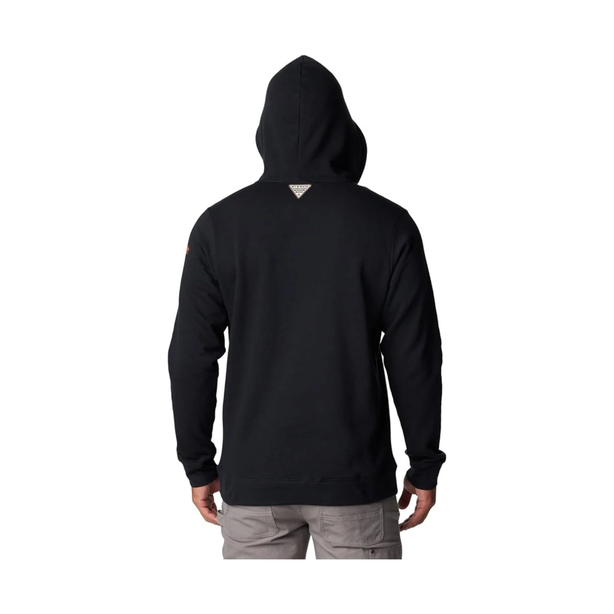 Columbia Men's PHG Hunt Star Hoodie - Black/Blaze - Image 3
