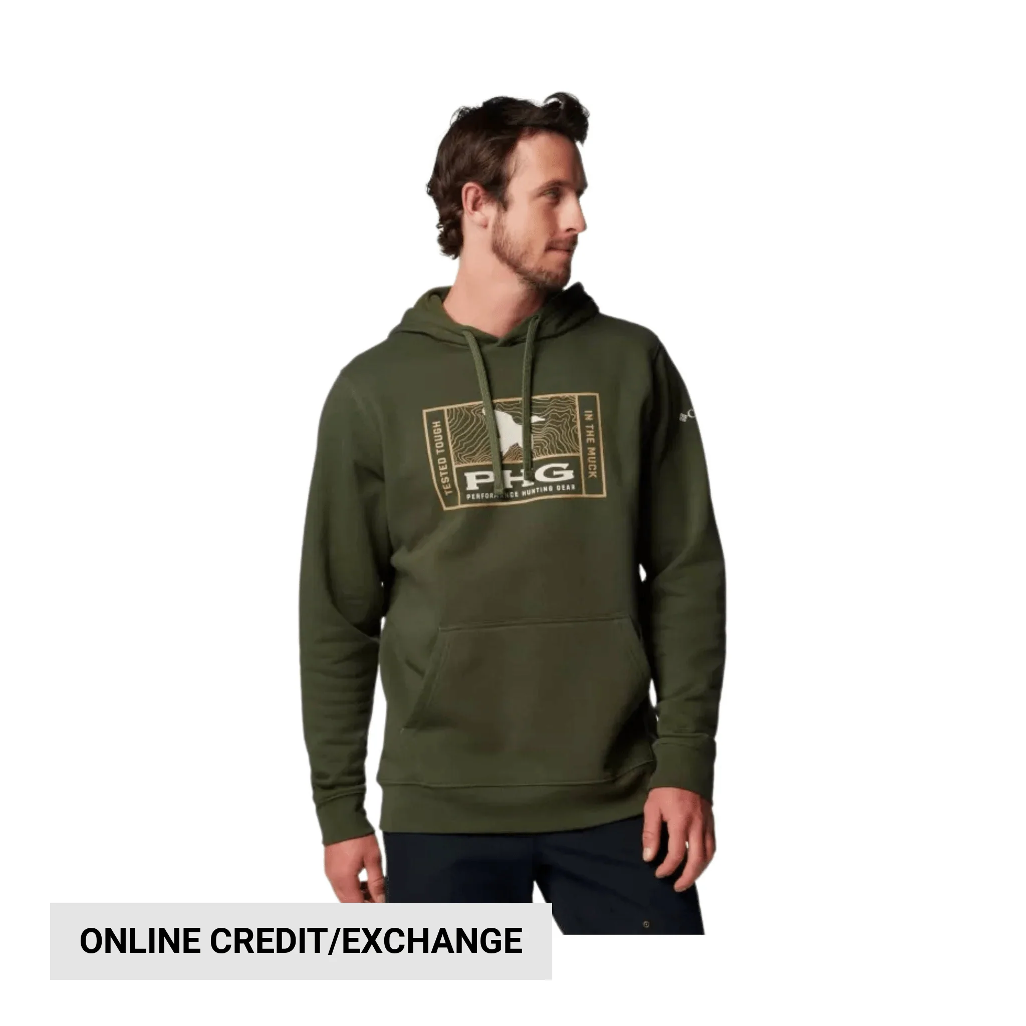 Columbia Men's PHG Tough Line Hoodie - Surplus Green