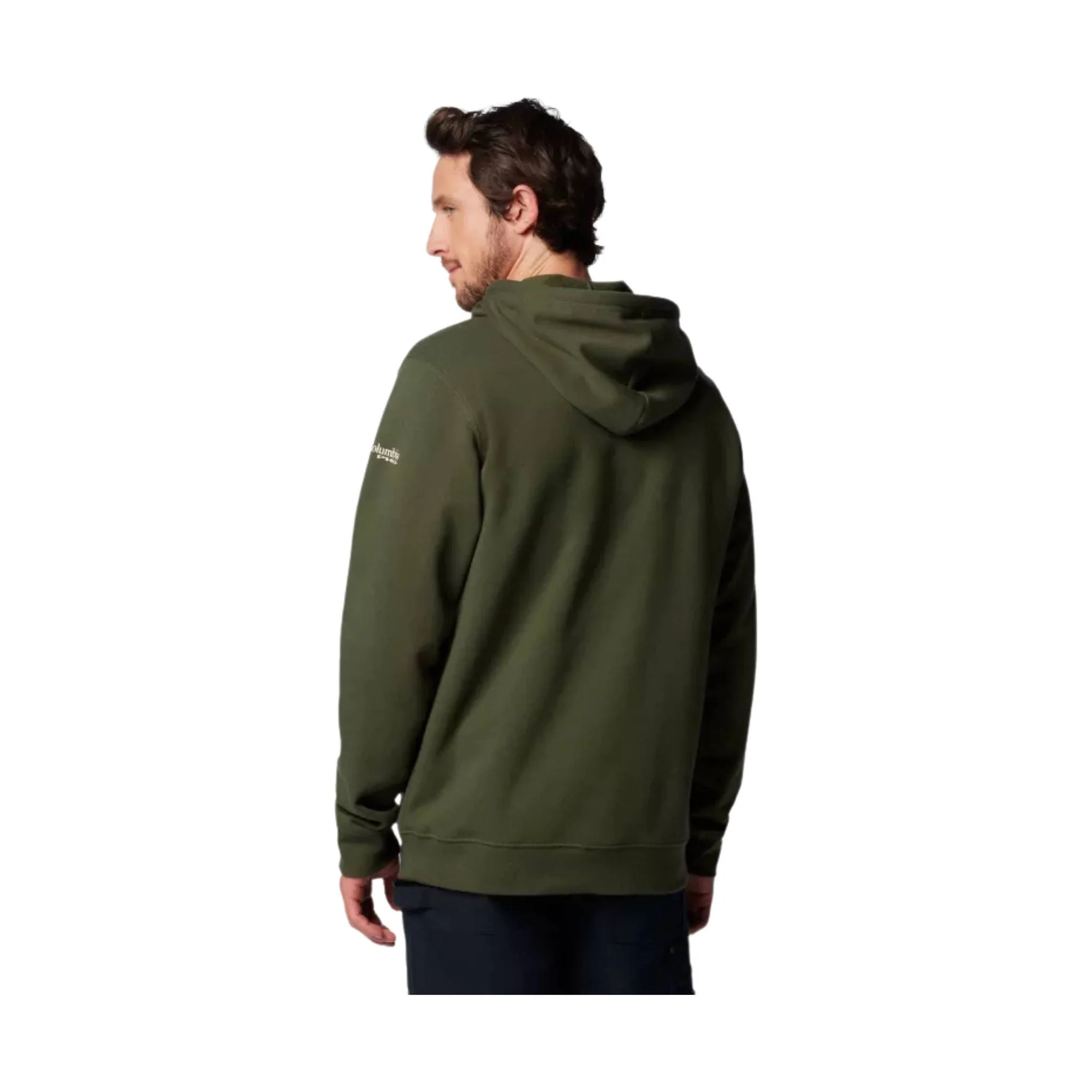Columbia Men's PHG Tough Line Hoodie - Surplus Green - Image 2