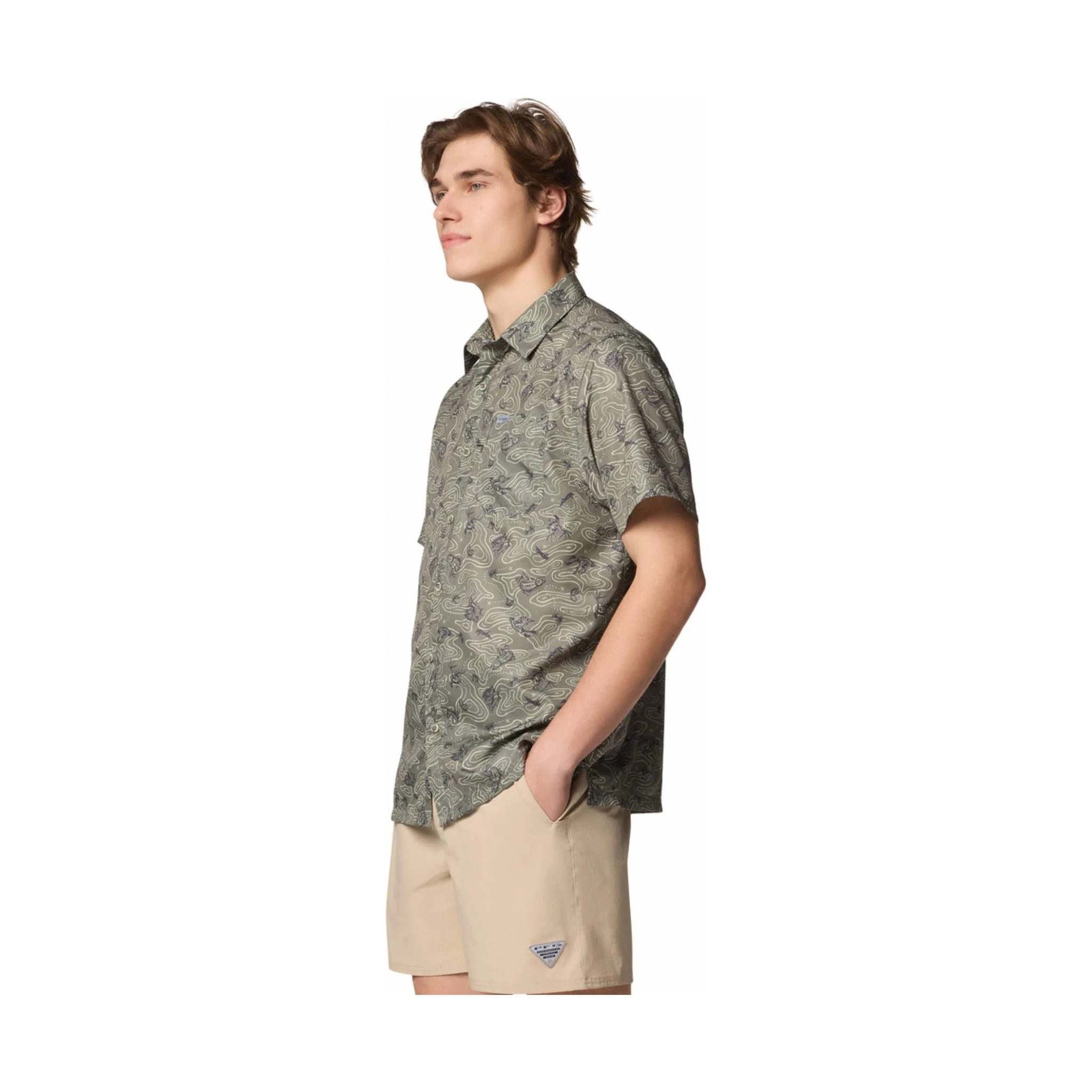 Columbia Men's Super Slack Tide Camp Shirt - Cypress Gameplans - Image 2