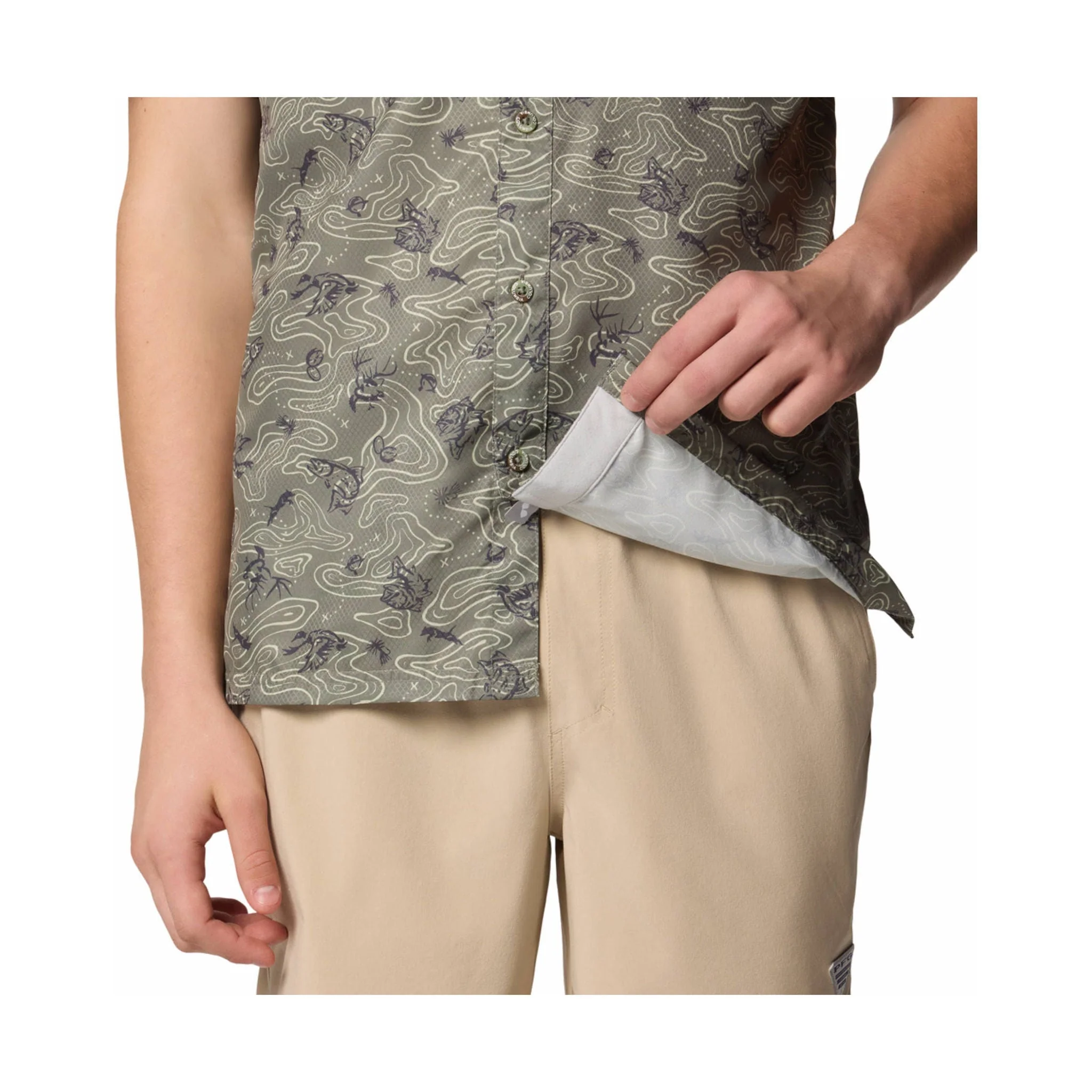 Columbia Men's Super Slack Tide Camp Shirt - Cypress Gameplans - Image 4