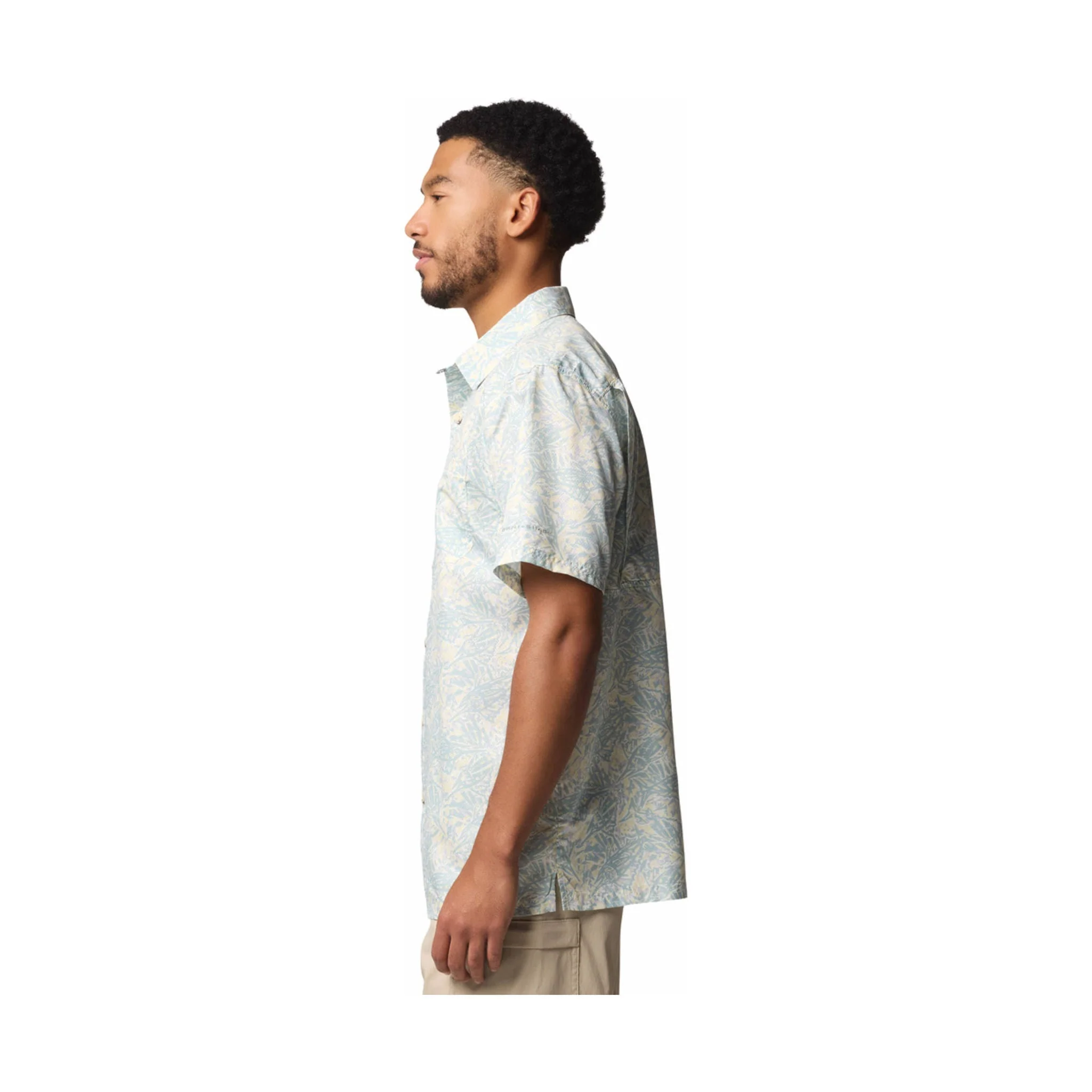 Columbia Men's Super Slack Tide Camp Shirt - Lemon Wash - Image 2