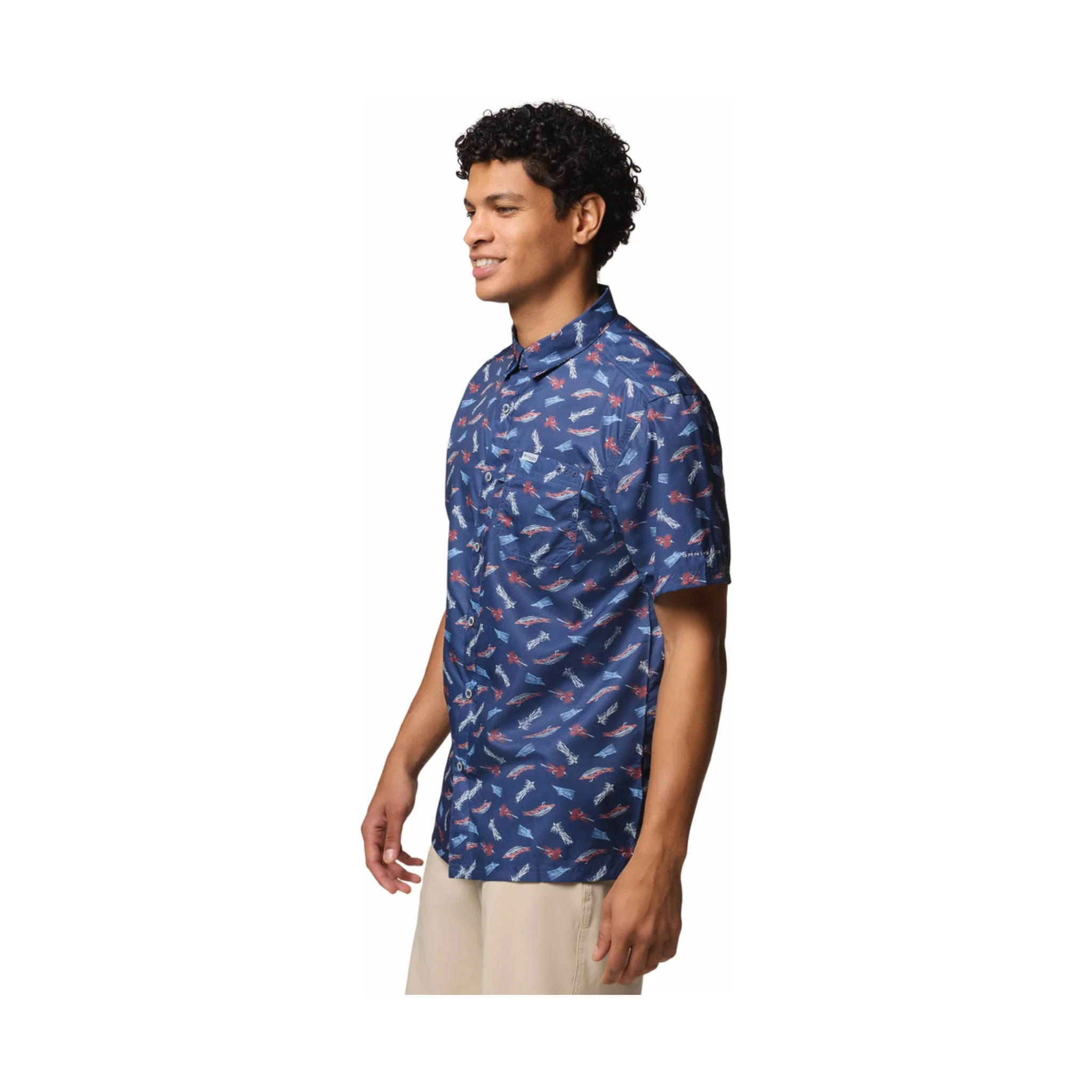 Columbia Men's Super Slack Tide Camp Shirt - Norturnal - Image 2