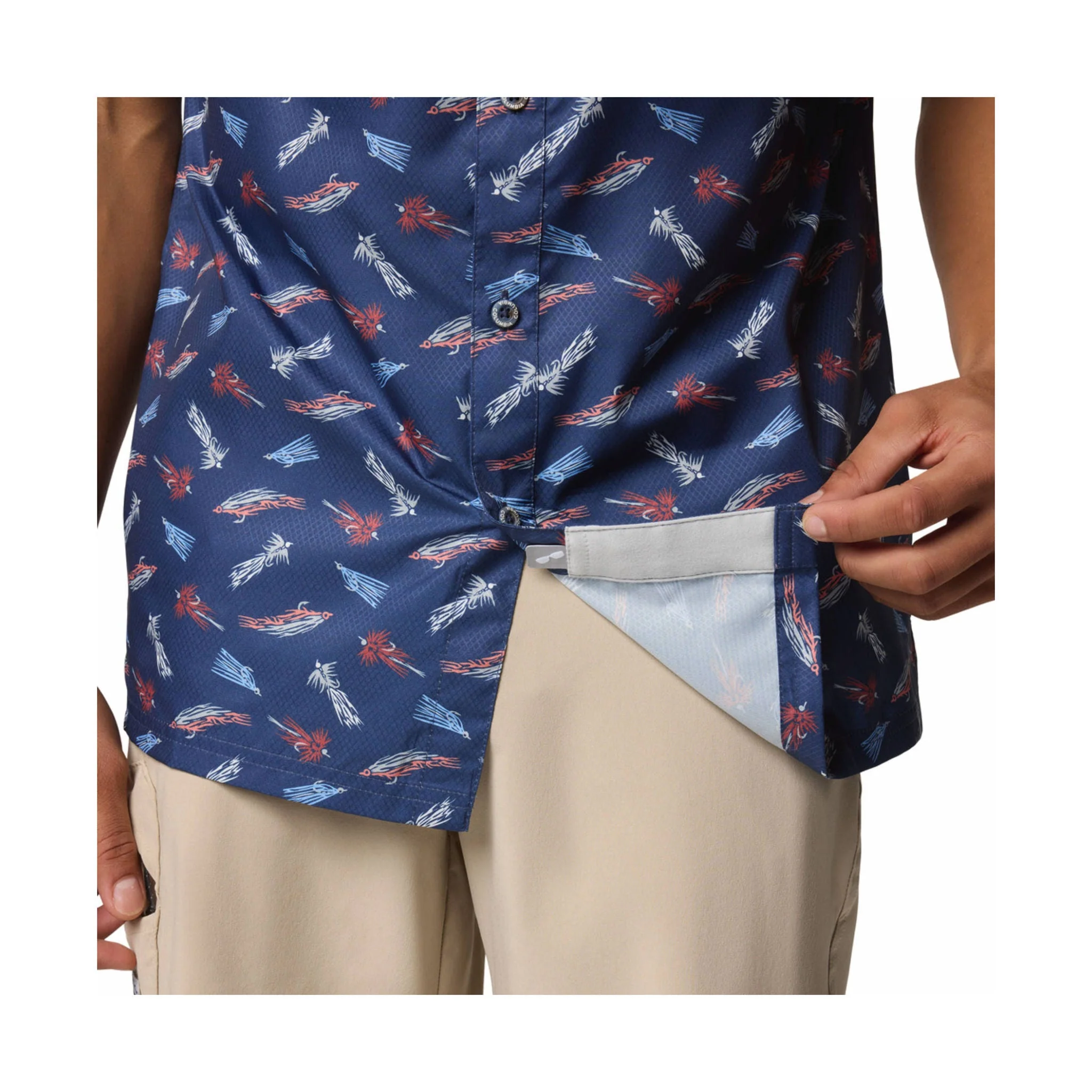 Columbia Men's Super Slack Tide Camp Shirt - Norturnal - Image 4