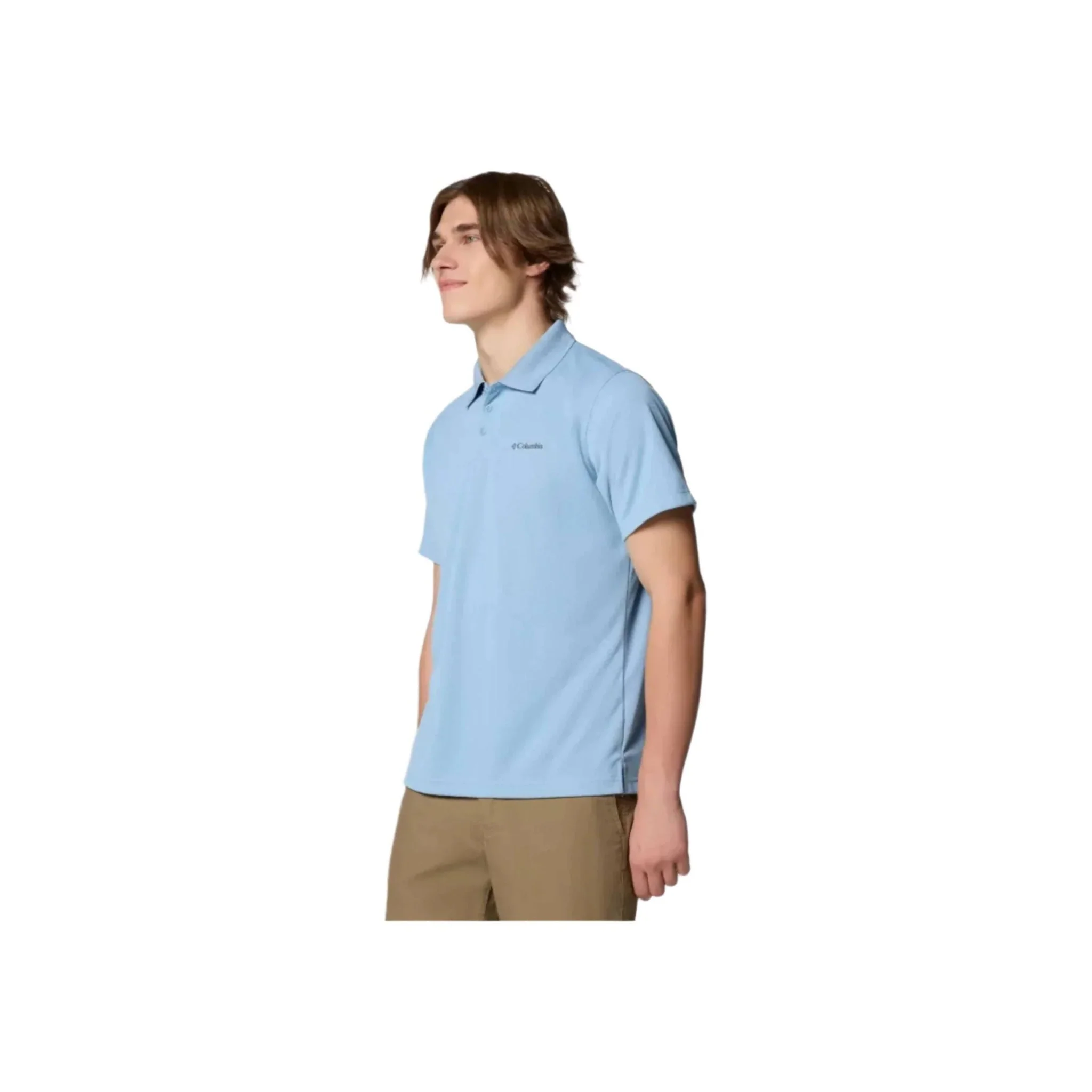 Columbia Men's Utilizer Polo - Ripple Blue - Image 2