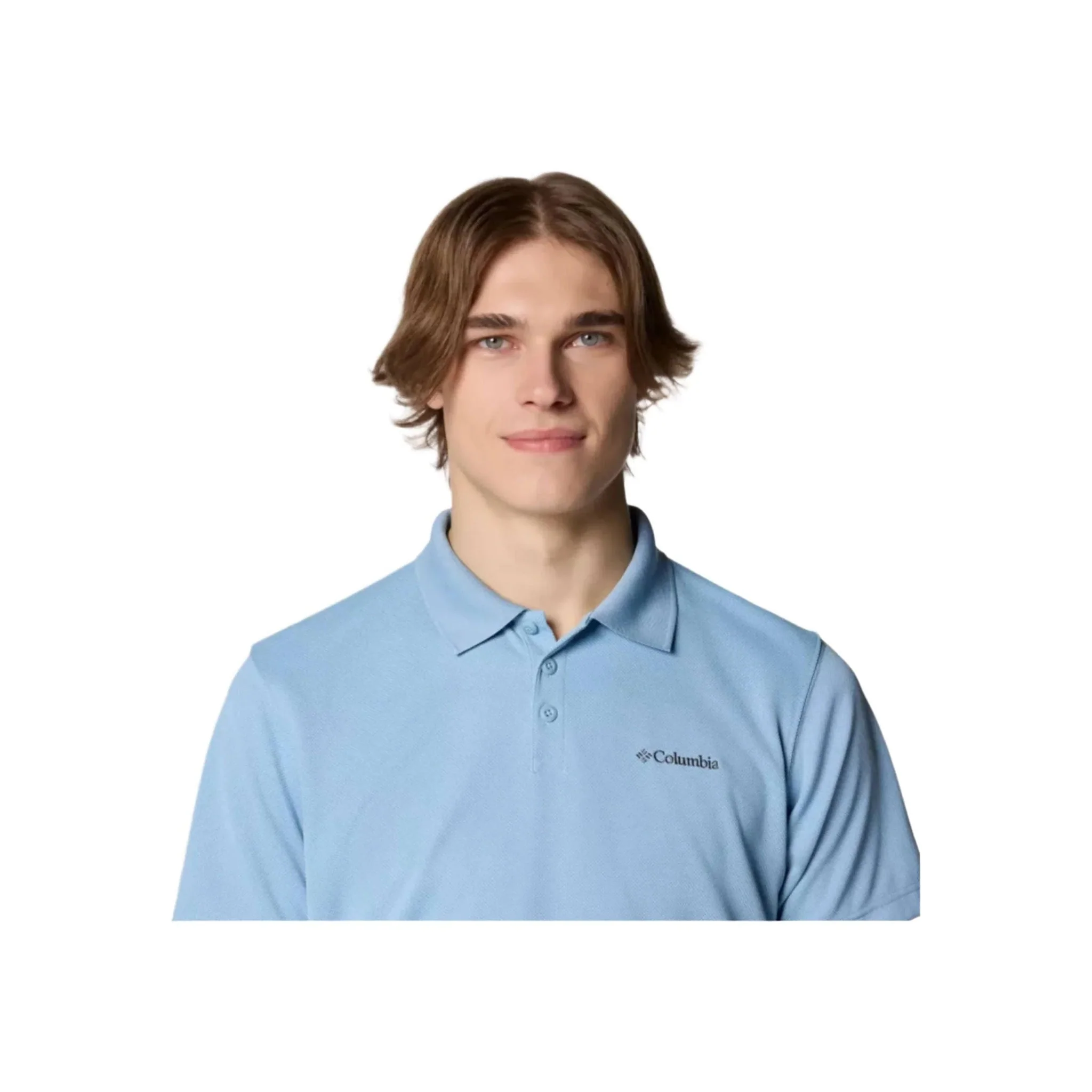 Columbia Men's Utilizer Polo - Ripple Blue - Image 4