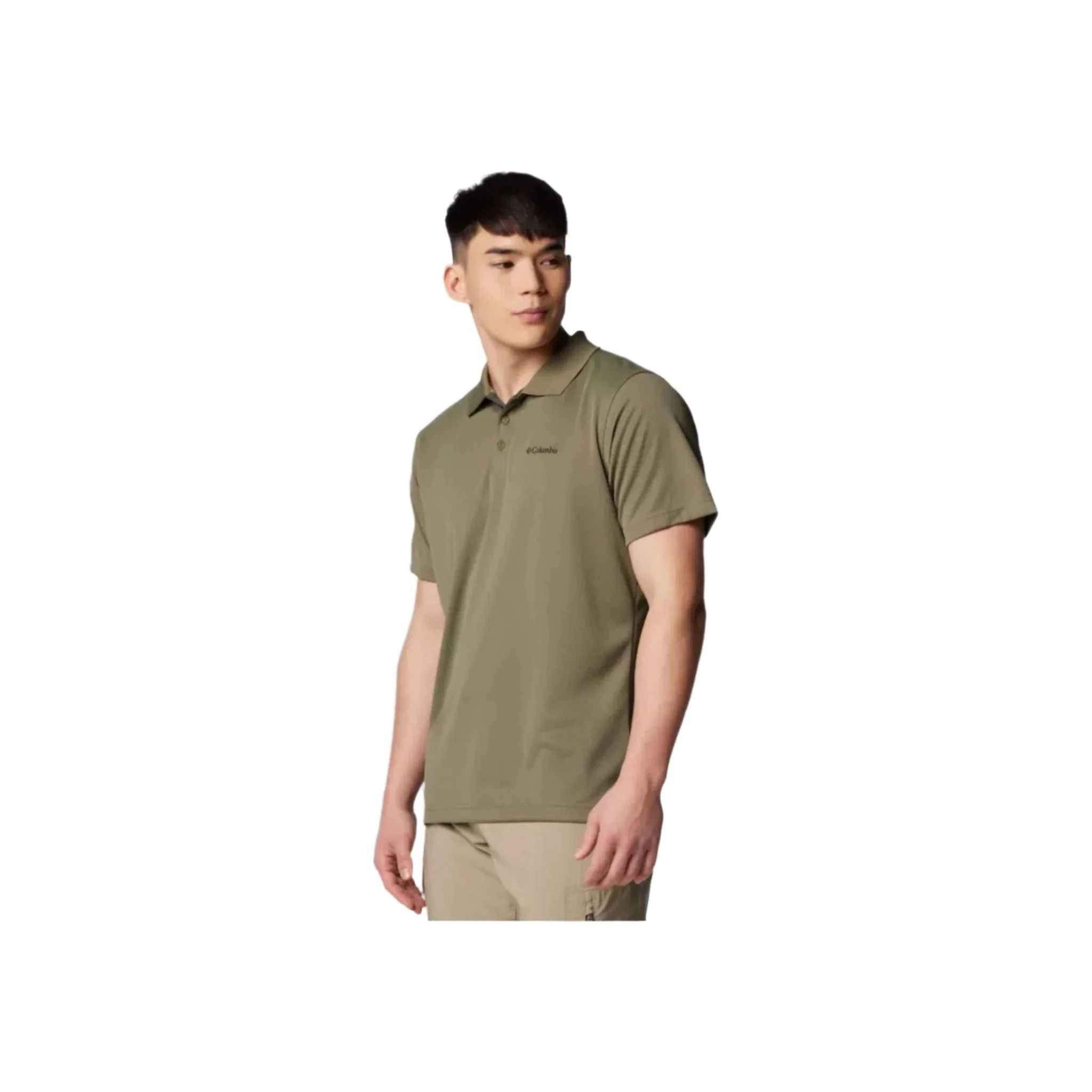 Columbia Men's Utilizer Polo - Stone Green - Image 2