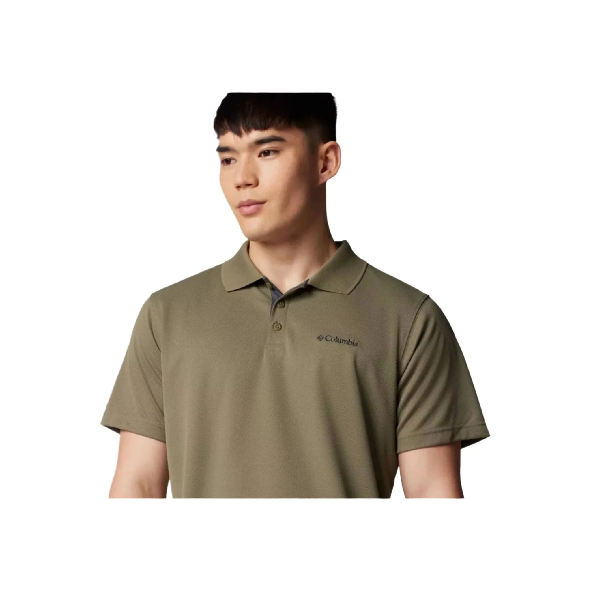 Columbia Men's Utilizer Polo - Stone Green - Image 4