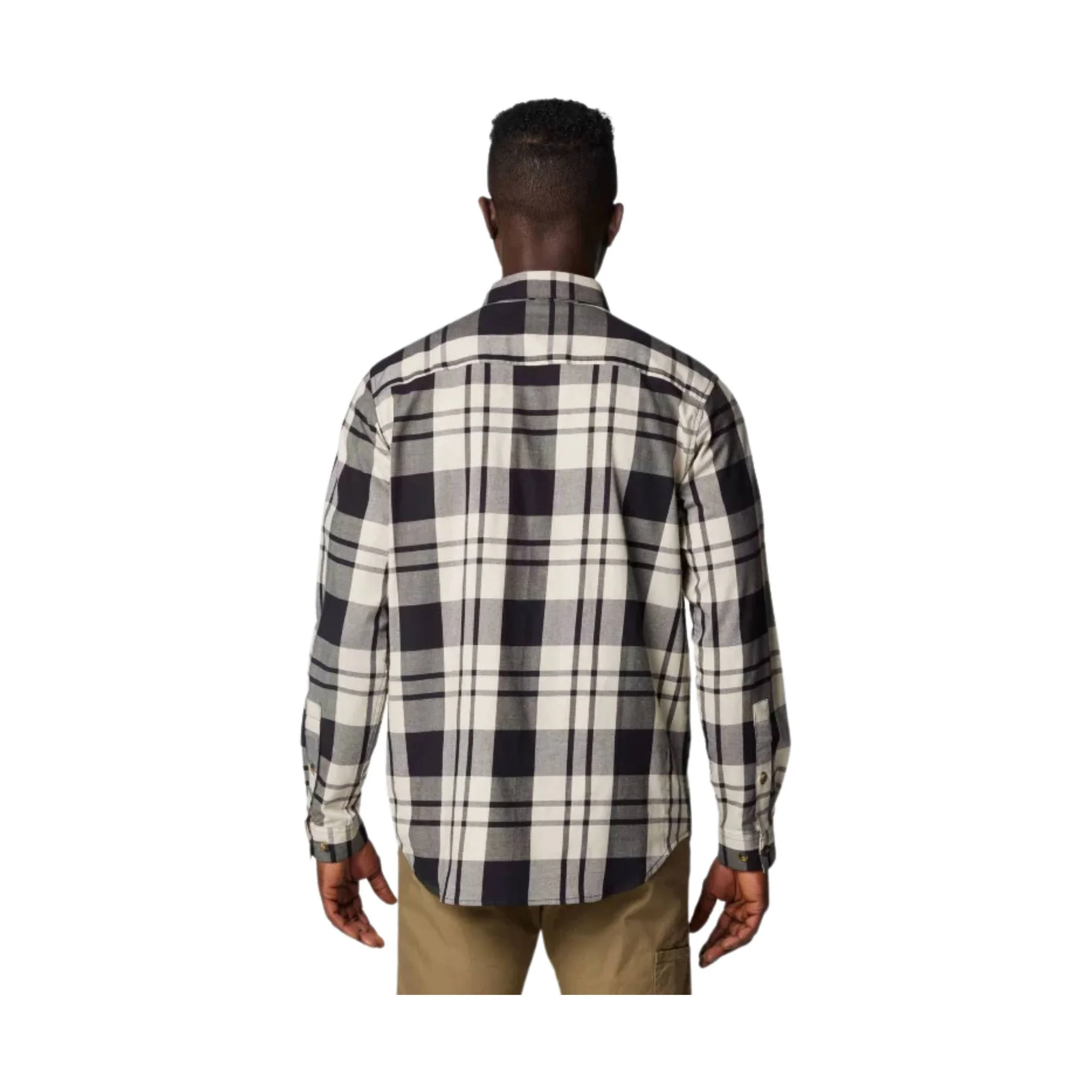 Columbia Men's Vapor Ridge III Long Sleeve Shirt - Black Rivercrossing Plaid - Image 2