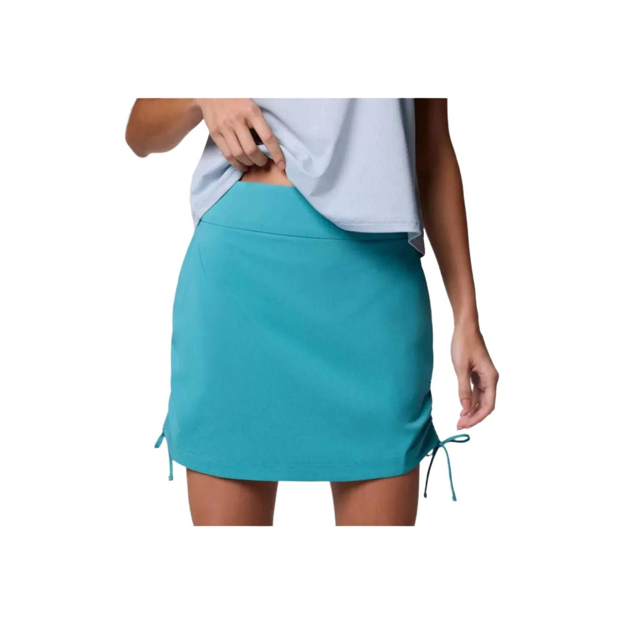Columbia Women's All Seasons Ruched Skort - Teal - Image 4