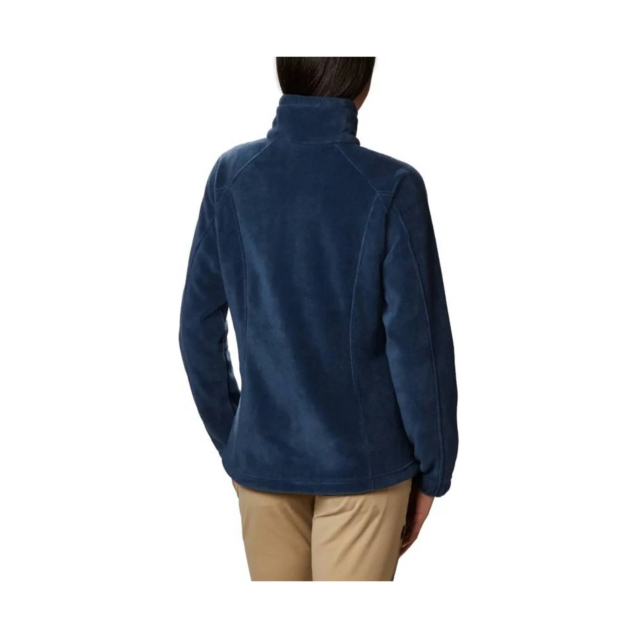 Columbia Women's Benton Springs Full Zip - Navy - Image 3