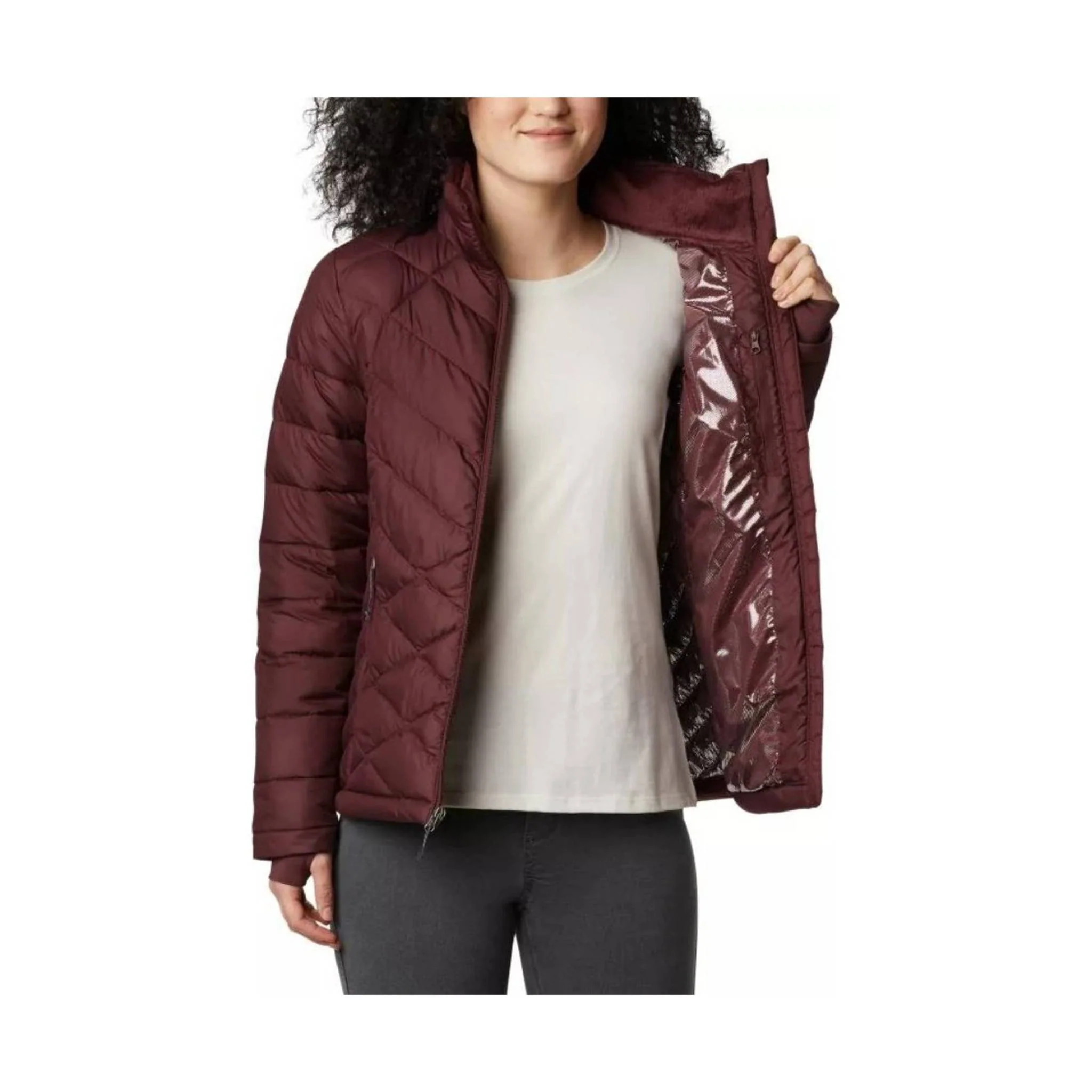 Columbia Women's Heavenly Jacket - Malbec - Image 4